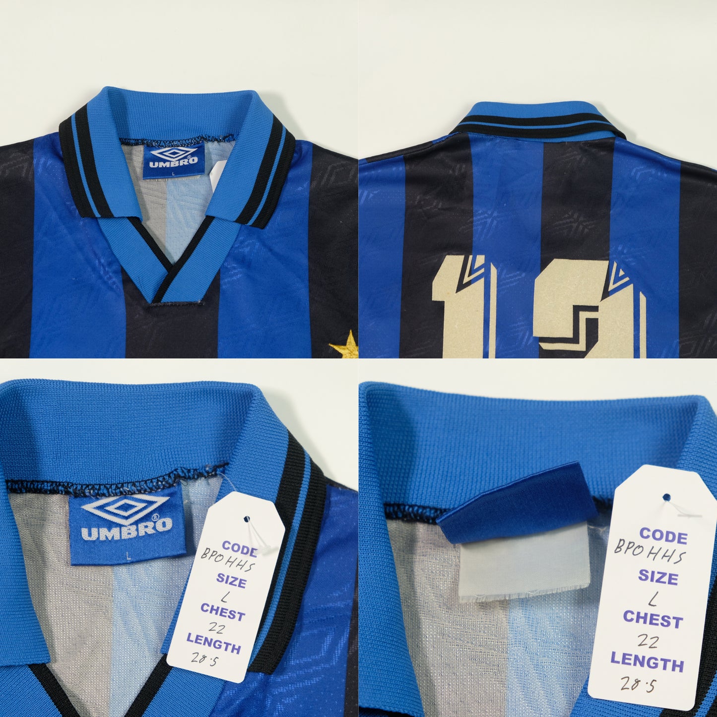1995/1996 Inter Milan Home Shirt Umbro