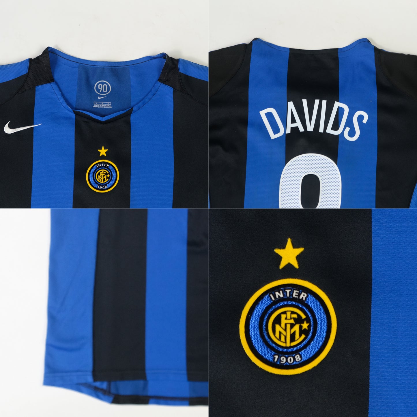 2004/05 Inter Milan Home Shirt Nike Davids