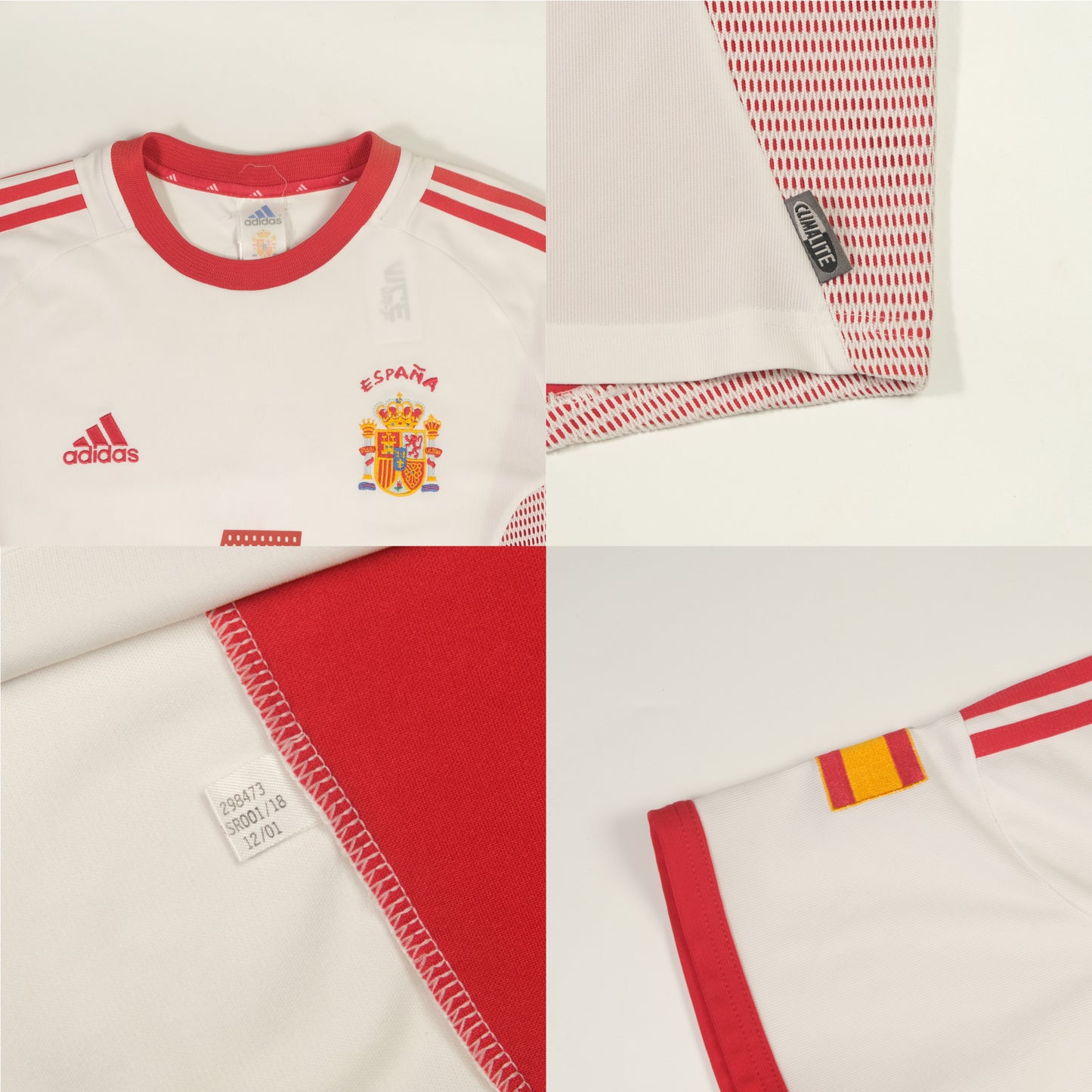 2002/03 Spain Away Shirt Raul Adidas