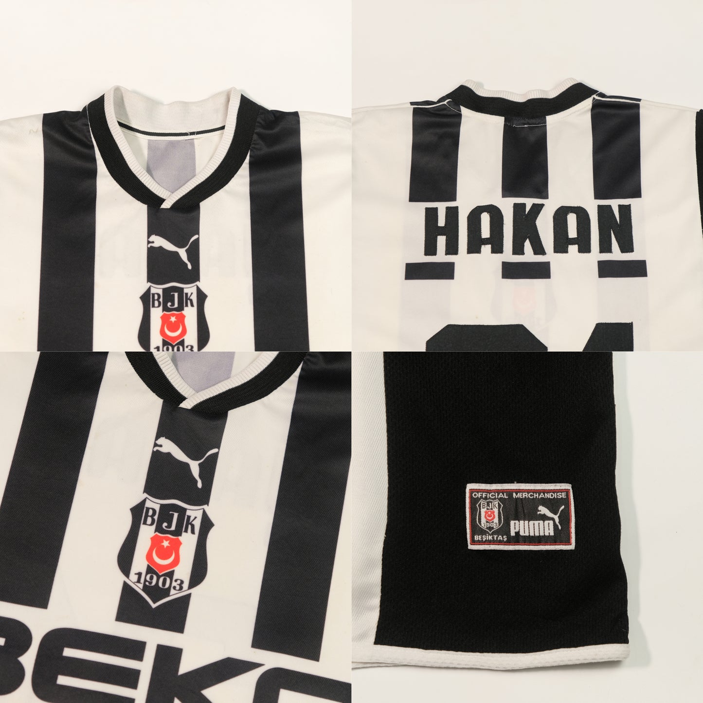 2001/02 Besiktas Away Shirt Puma (XL)
