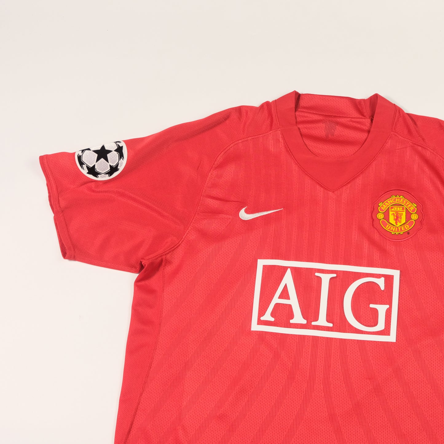2007/08 Manchester United Home Shirt Ronaldo Nike (M)