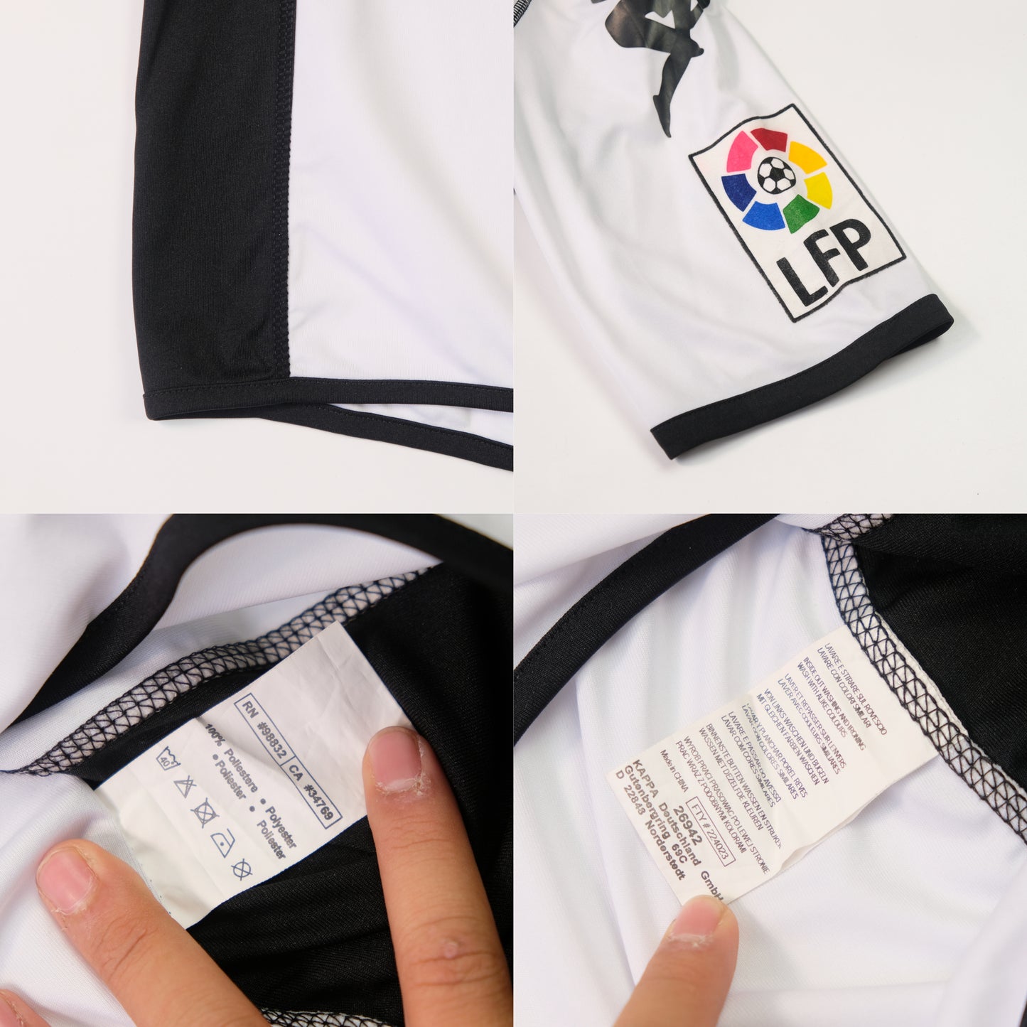 2010/11 Valencia Home Shirt Kappa Vicente (S)