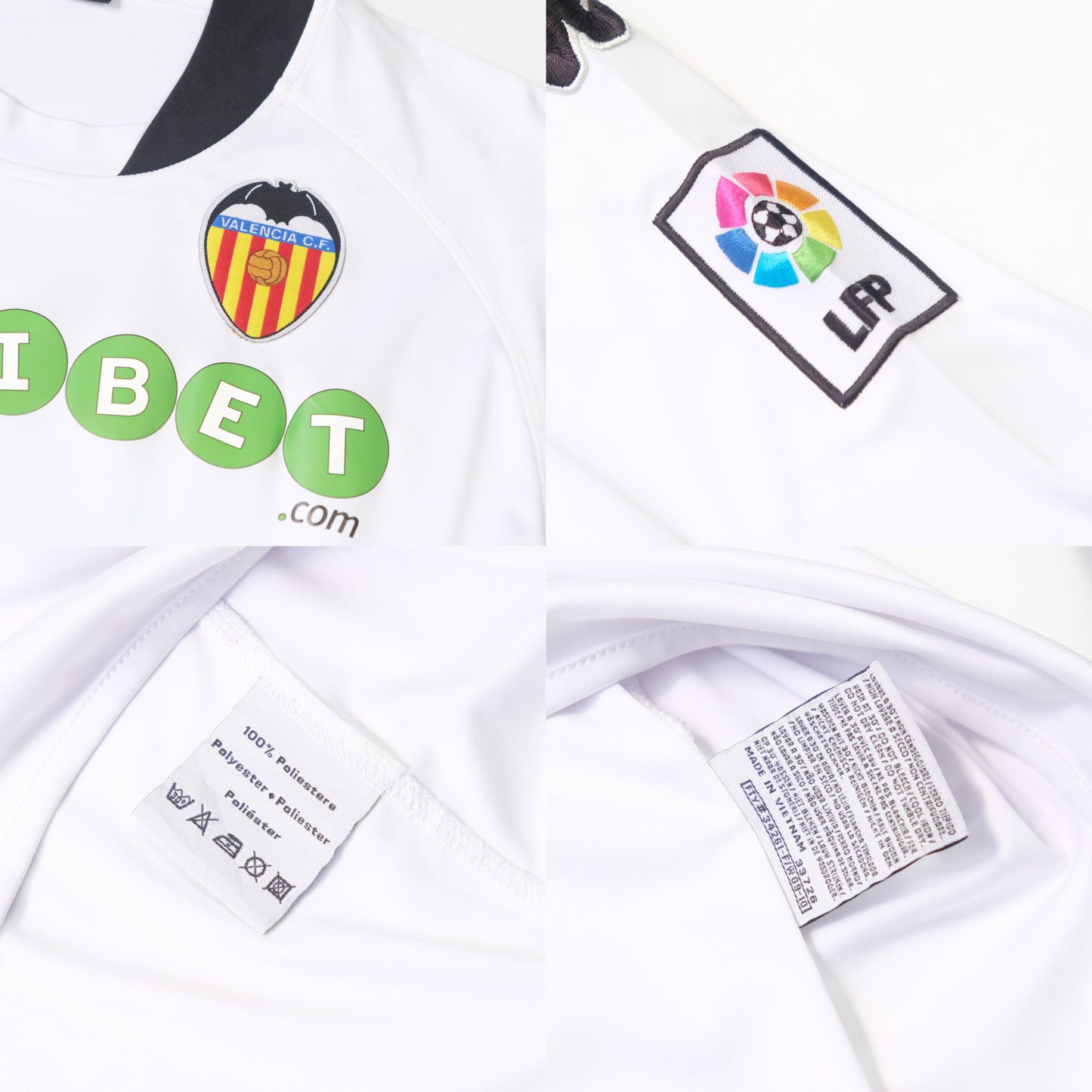 2009/10 Valencia Home Shirt Kappa (XL)