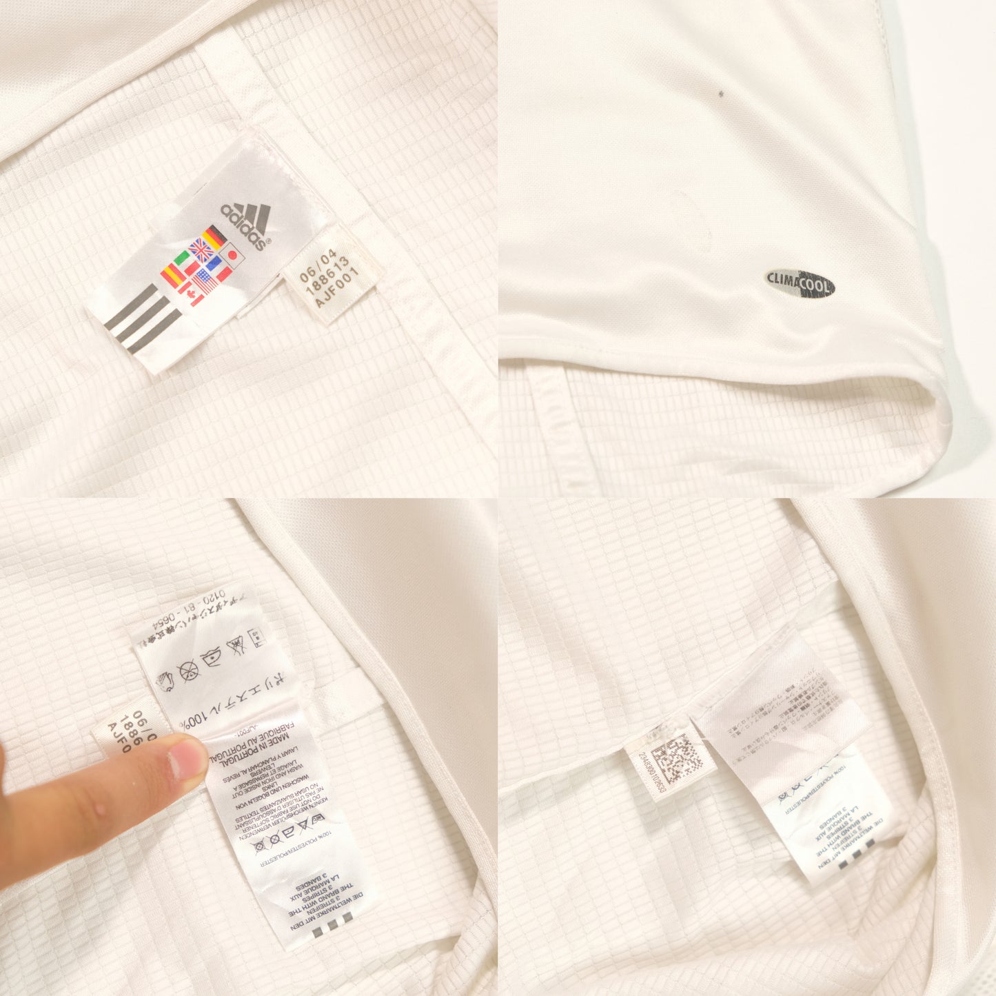 2004/05 Real Madrid Home Shirt Adidas Beckham (S)