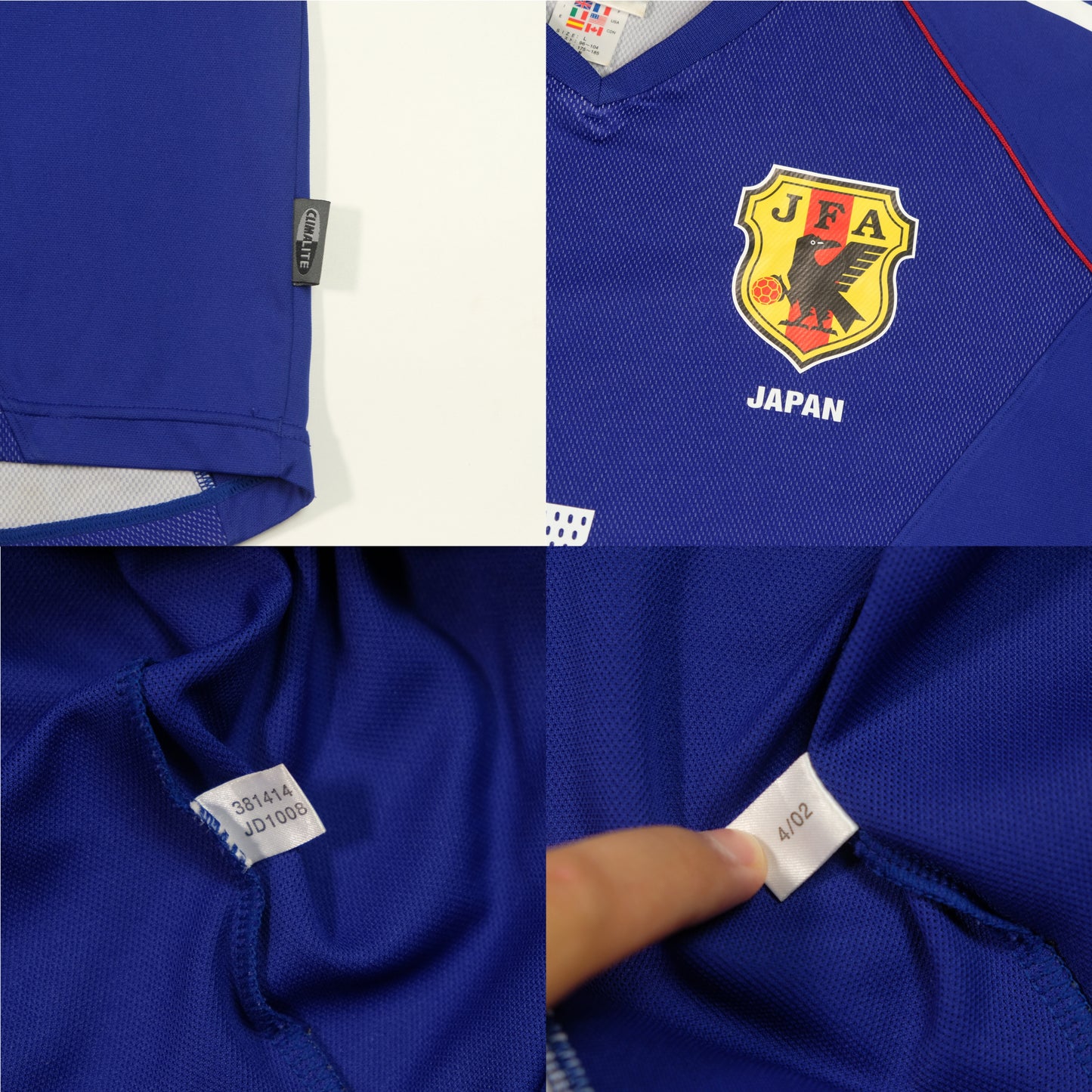 2002/04 Japan Home Shirt Nakata Adidas