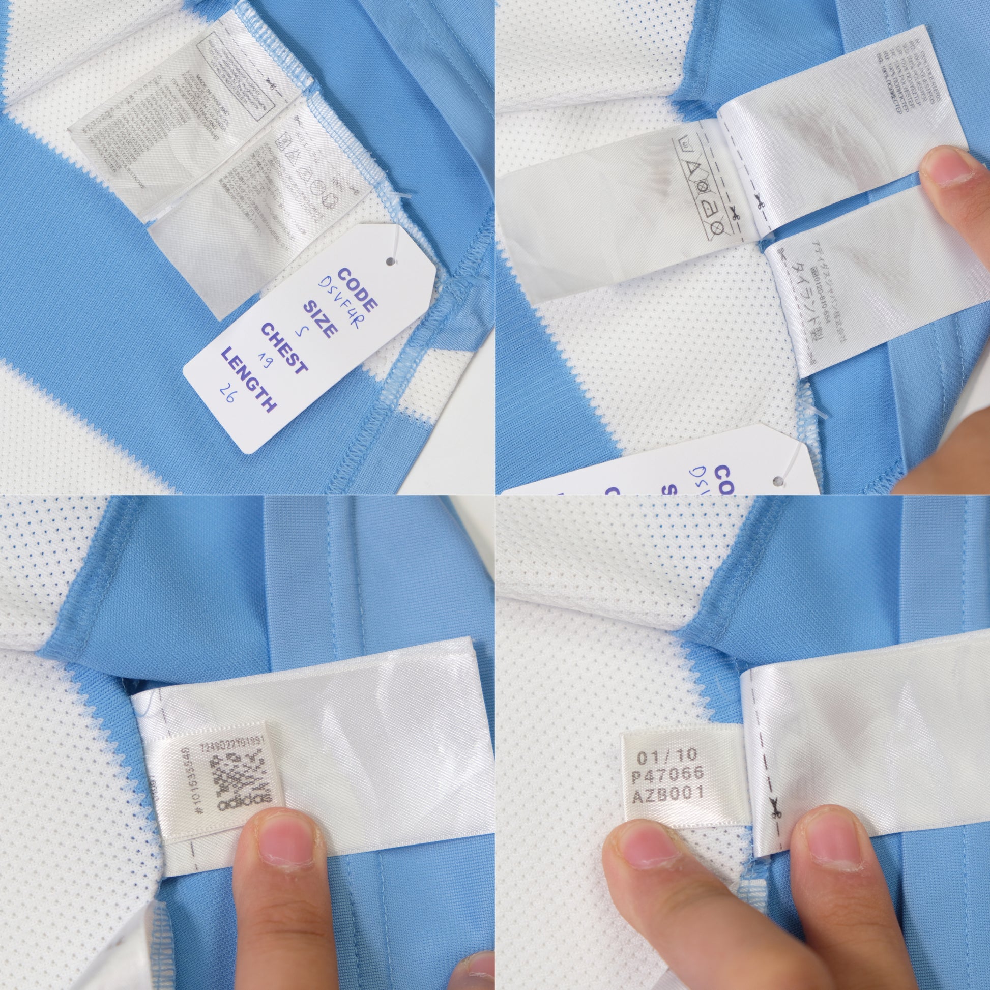 2010/11 Argentina Home Shirt Adidas Messi (S)