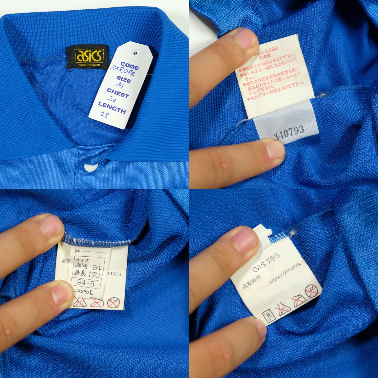 Sampdoria Original Asics 1993/1994 Home Vintage Football Shirt Medium