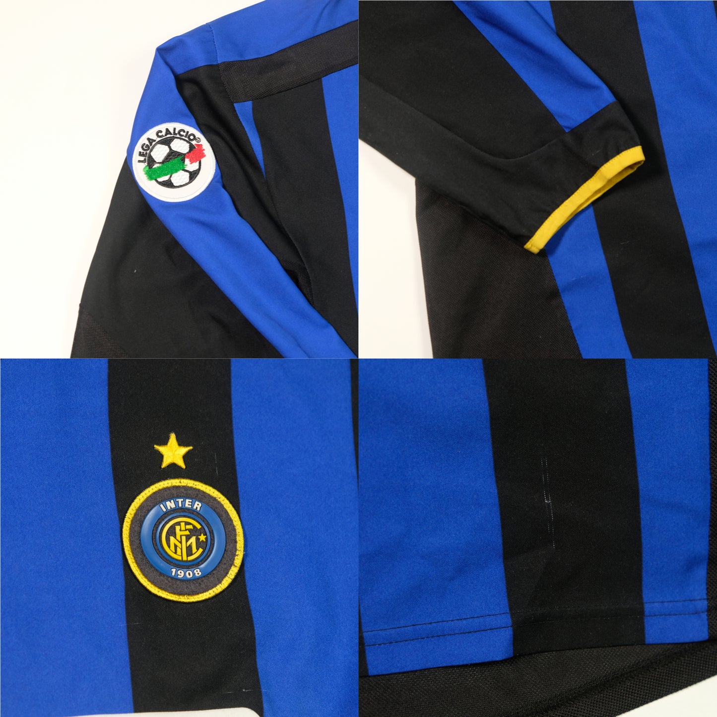 2002/2003 Inter Milan Zanetti Nike Home Shirt (M/L)