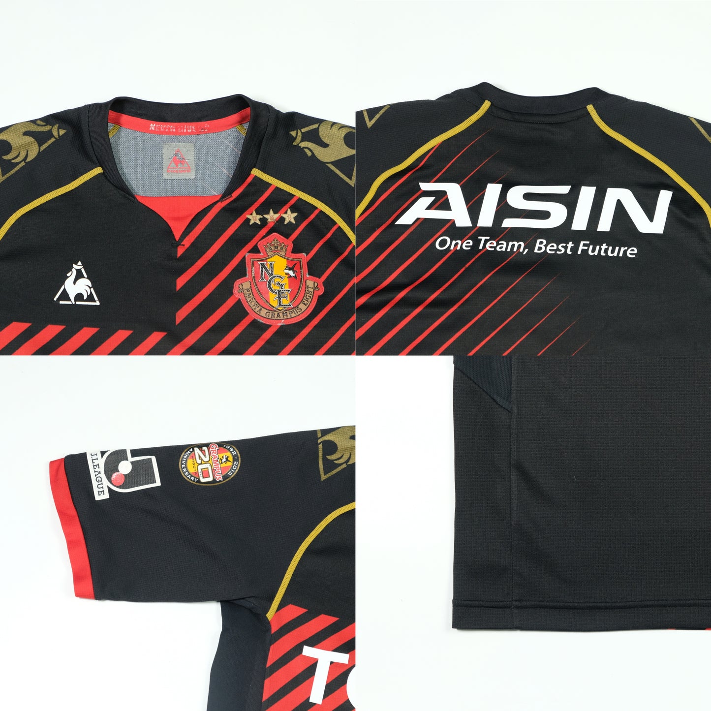 2012 Nagoya Grampus Anniversary Shirt J-League Japan Le Coq Sportif
