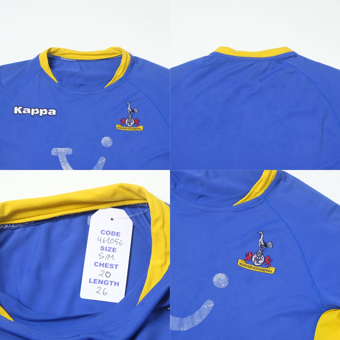 2005/06 Tottenham Hotspur Away Shirt Kappa (S/M)