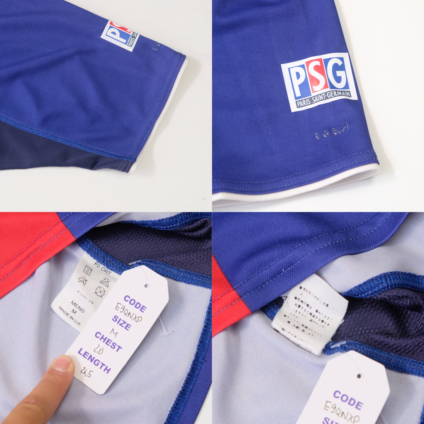 2000/01 PSG Home Shirt Nike (M)