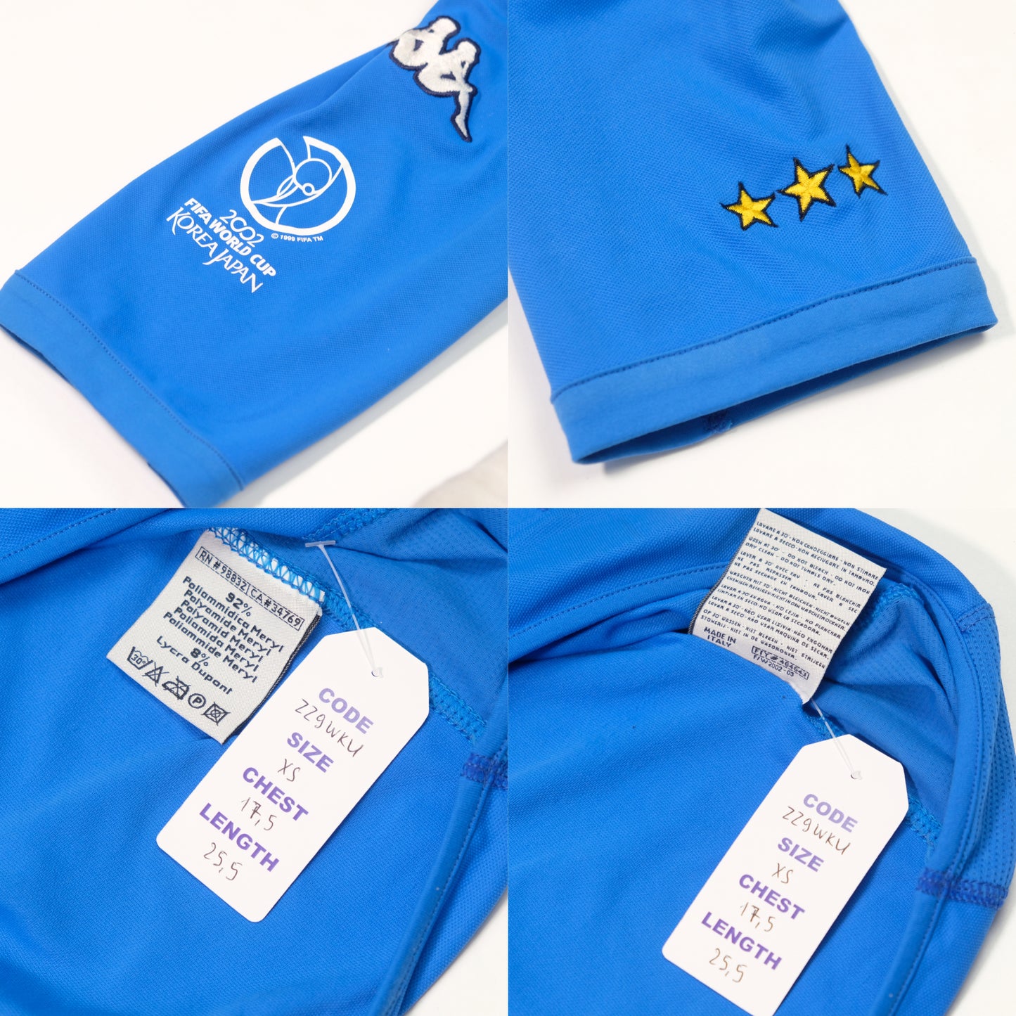 2000/01 Italy Home Shirt Kappa Del Piero (S)