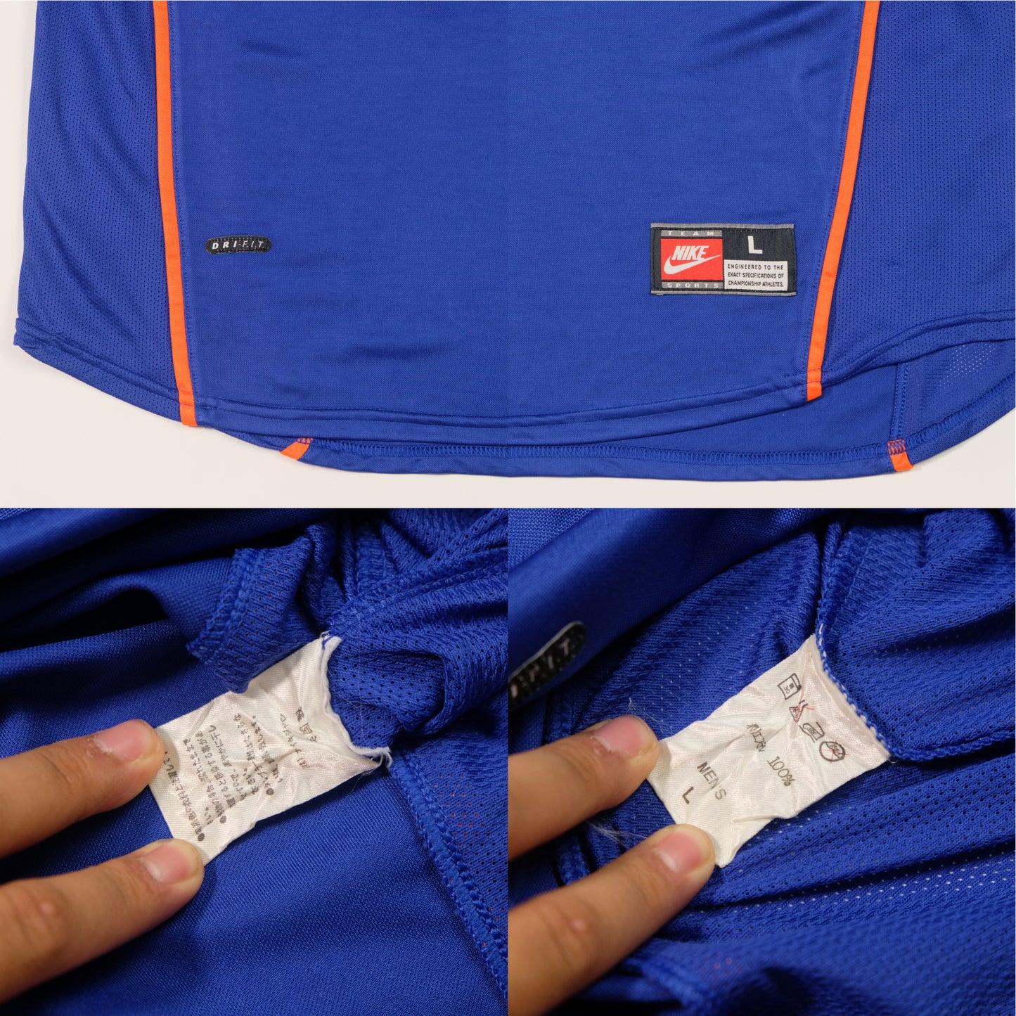 1998/99 Netherlands Away Shirt Nike Aron Winter (L)