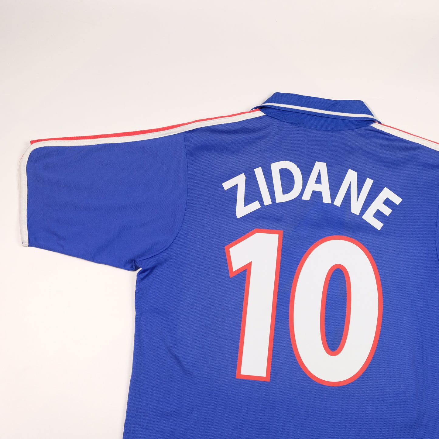 France Original Zidane 2000/2001 Adidas Home Football Shirt Large