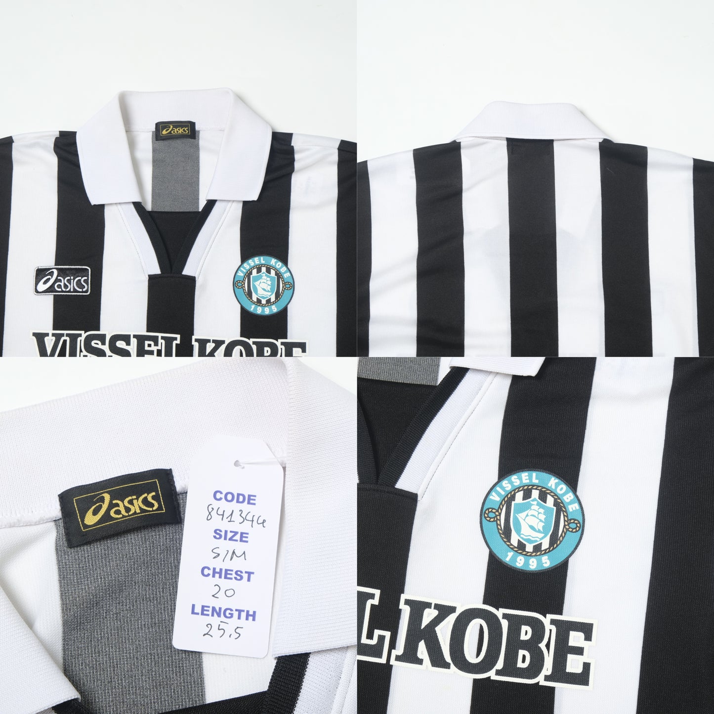 1999/02 Vissel Kobe Home Shirt J-League Asics (S/M)