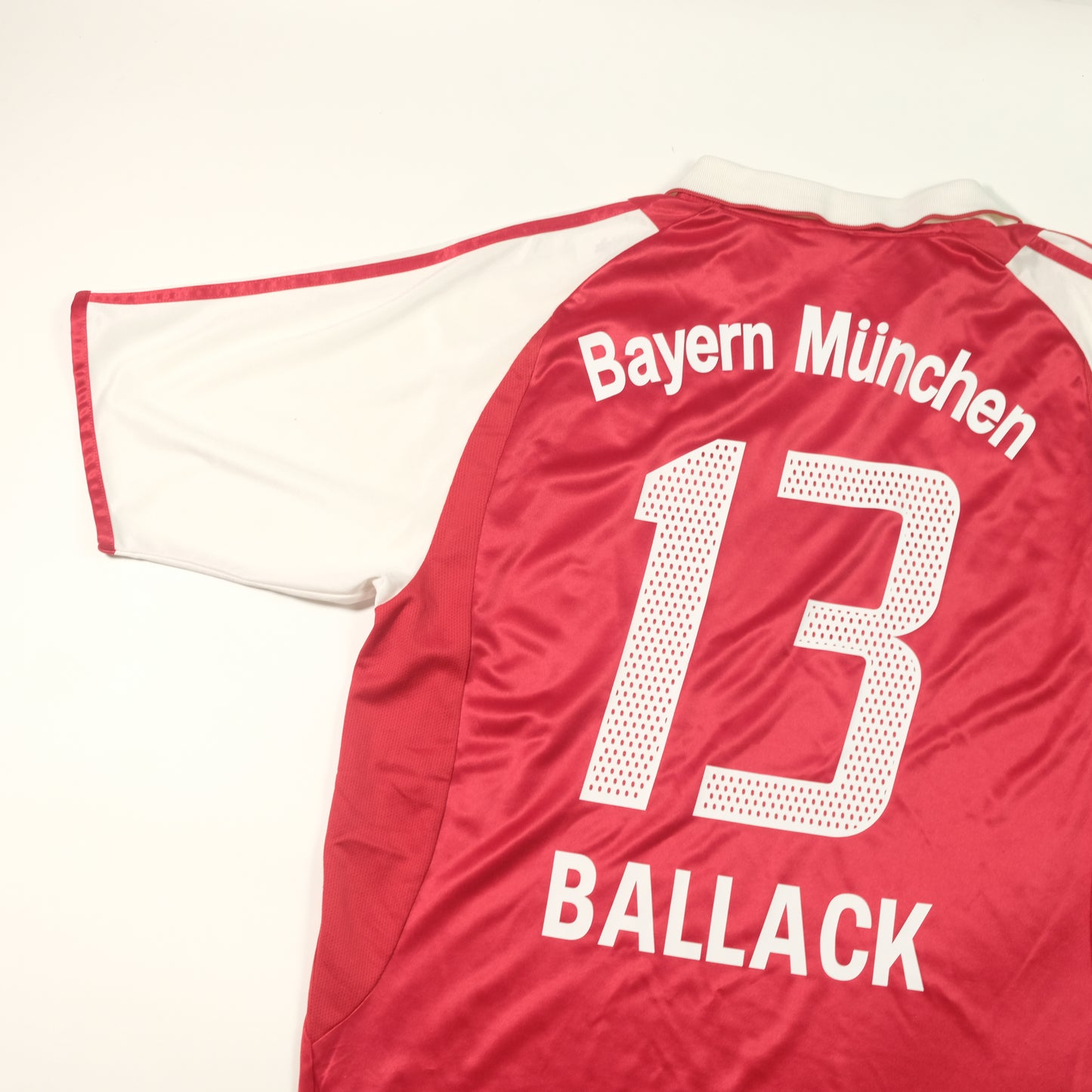 2003/ 04Bayern Munich Home Shirt Adidas Ballack (L)