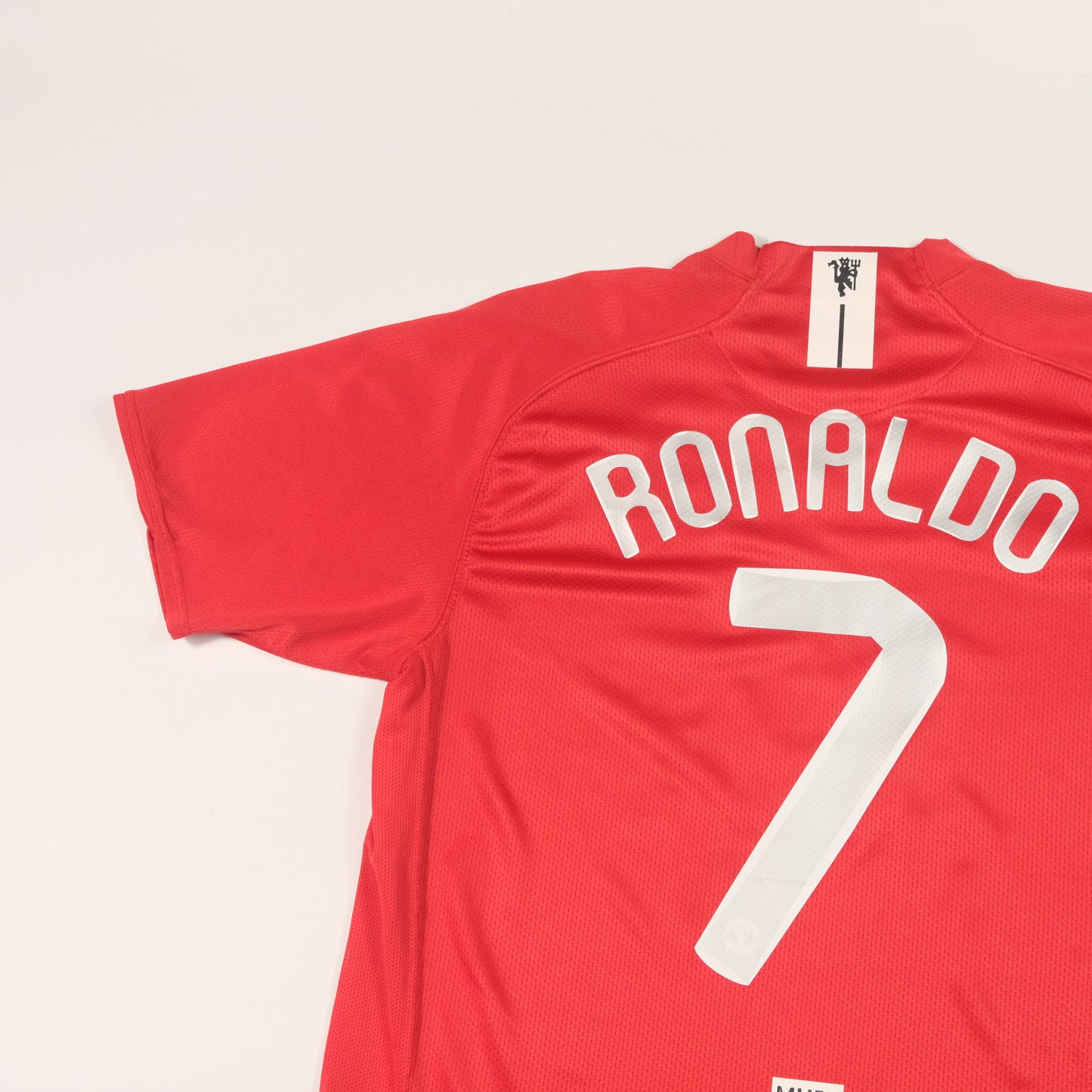 2007/08 Manchester United Home Shirt Ronaldo Nike (M)