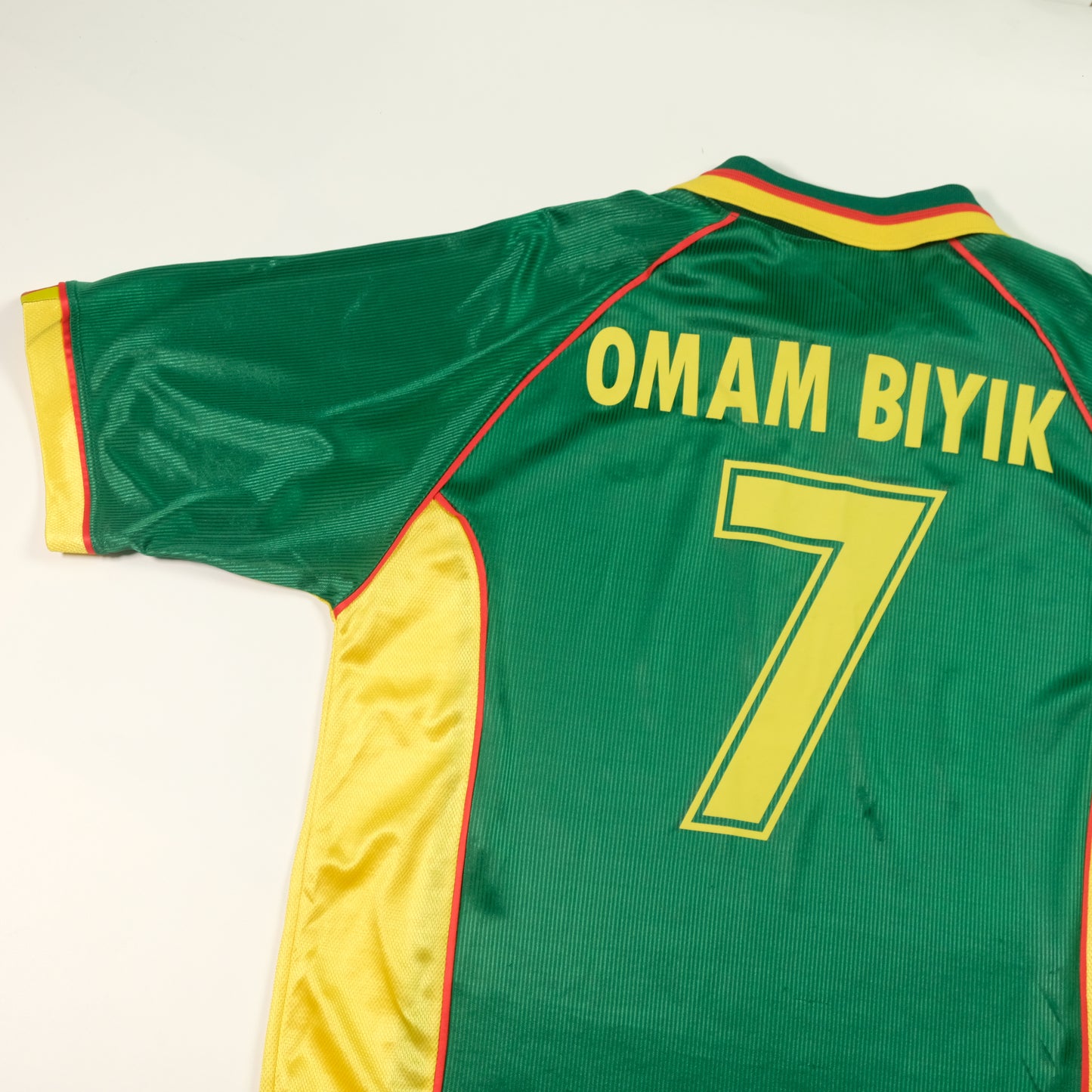 Vintage Cameroon 1998/1999 Puma Original Home Football Shirt Large