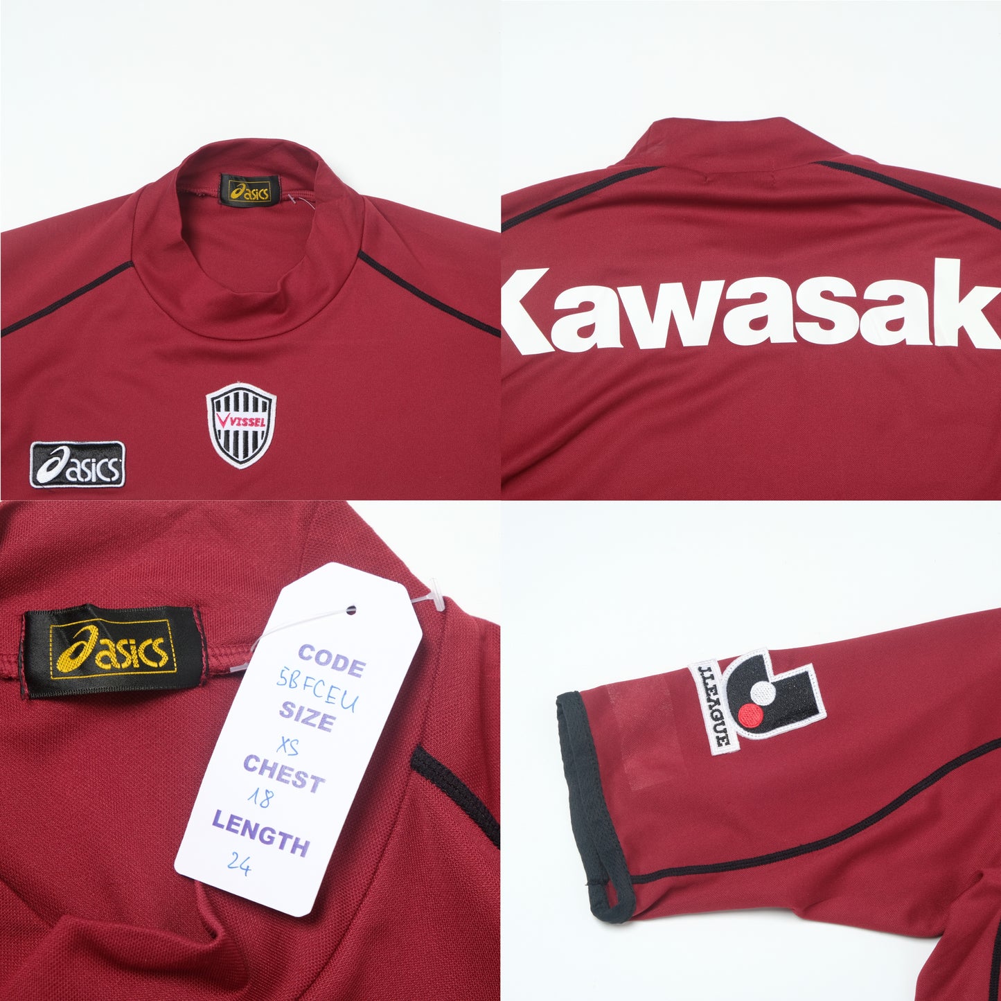2005/06 Vissel Kobe Home Shirt J-League Asics (XS/S)