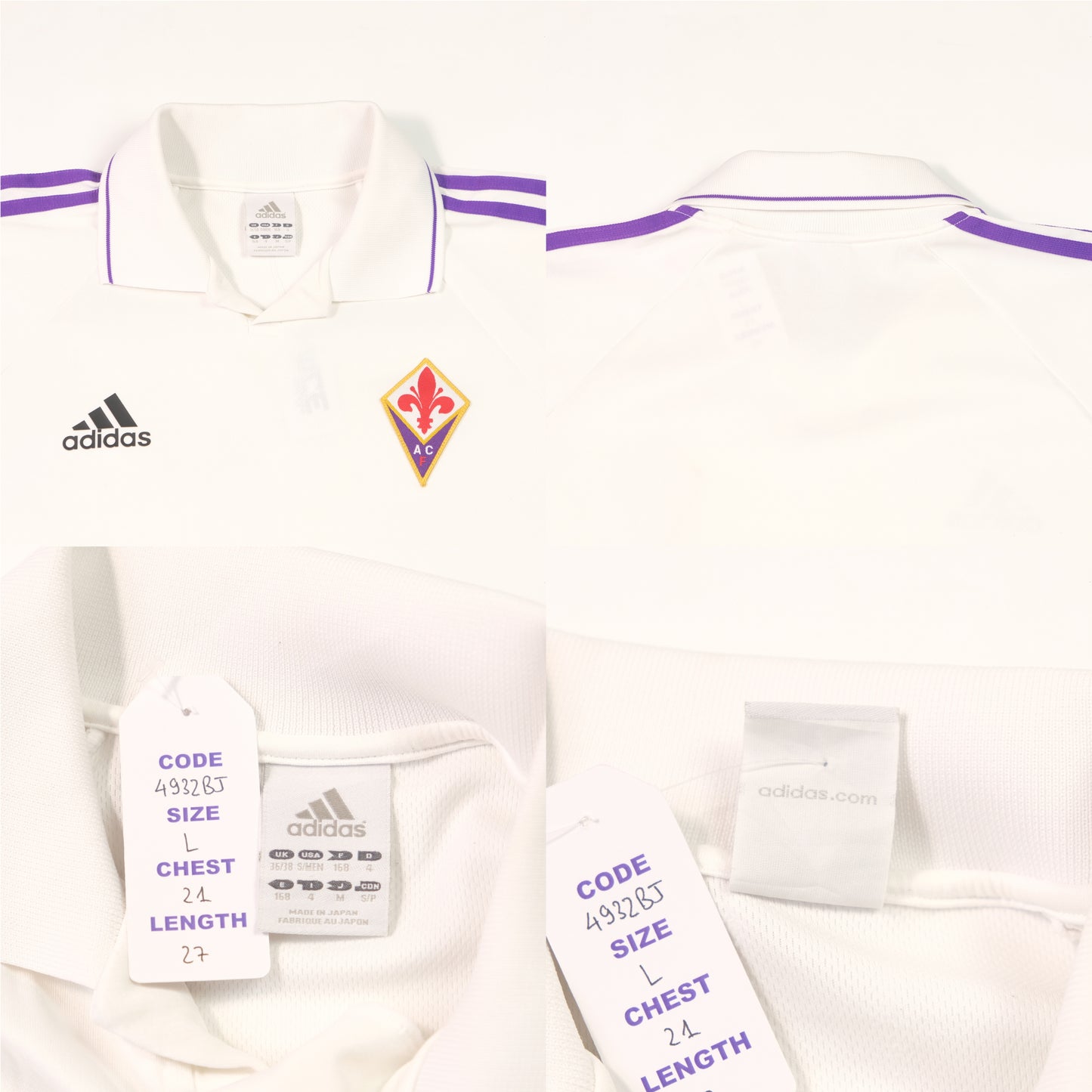 2004/05 Fiorentina Away Shirt Lotto (M/L)