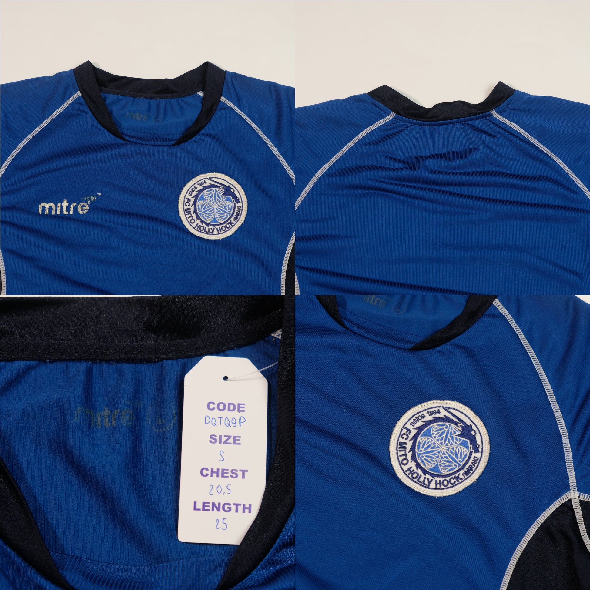 2006/07 Mito HollyHock Home Shirt Mitre J-League (M)