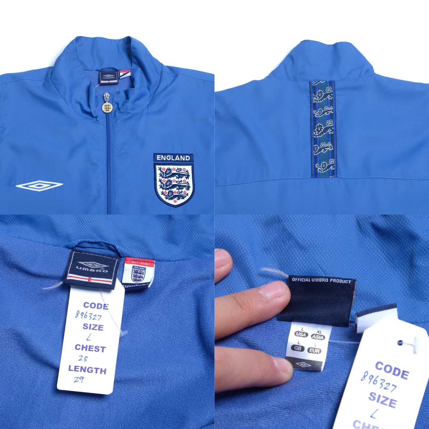 2000s England Track Jacket Umbro (L)