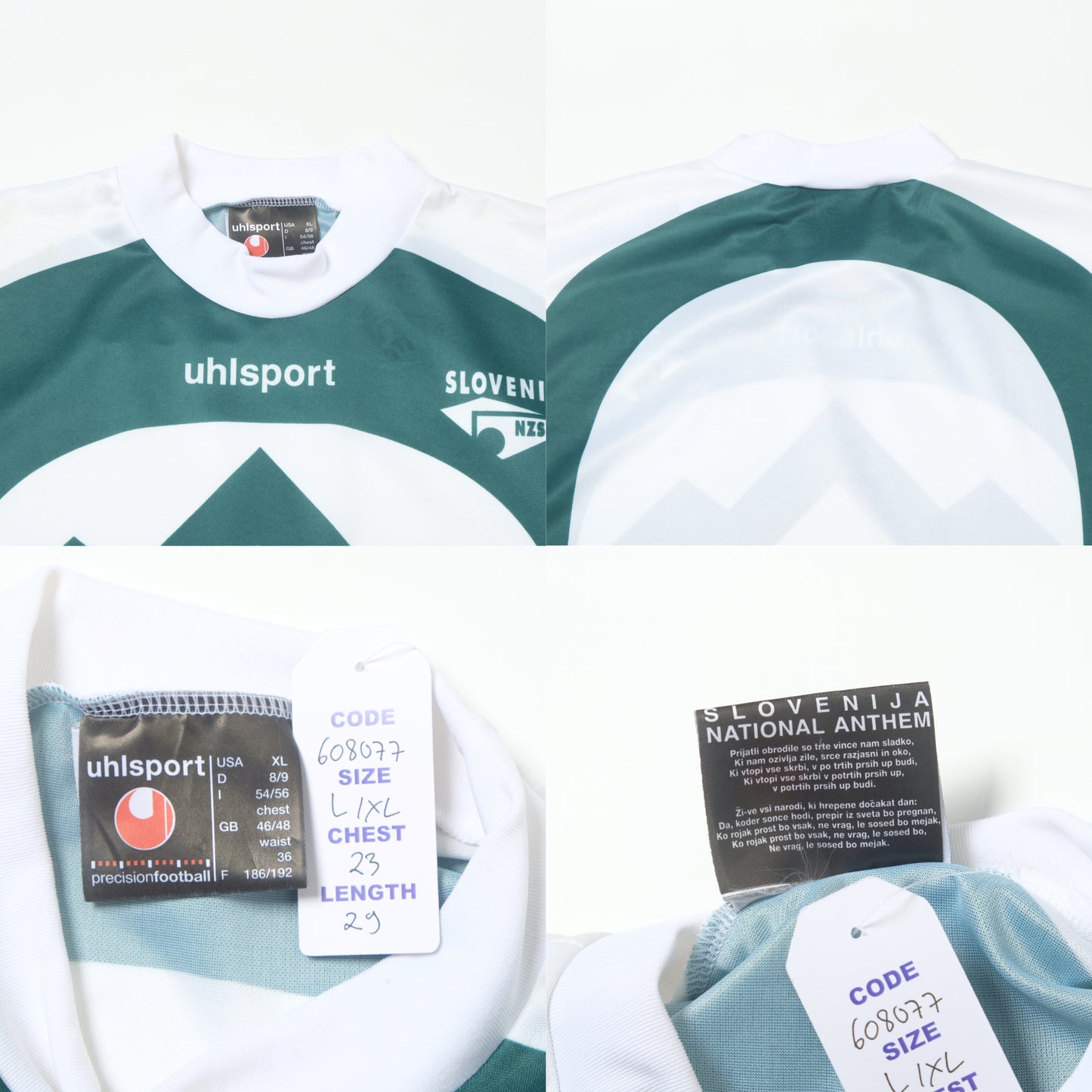 2002/03 Slovenia Home Shirt Uhlsport (L/XL)