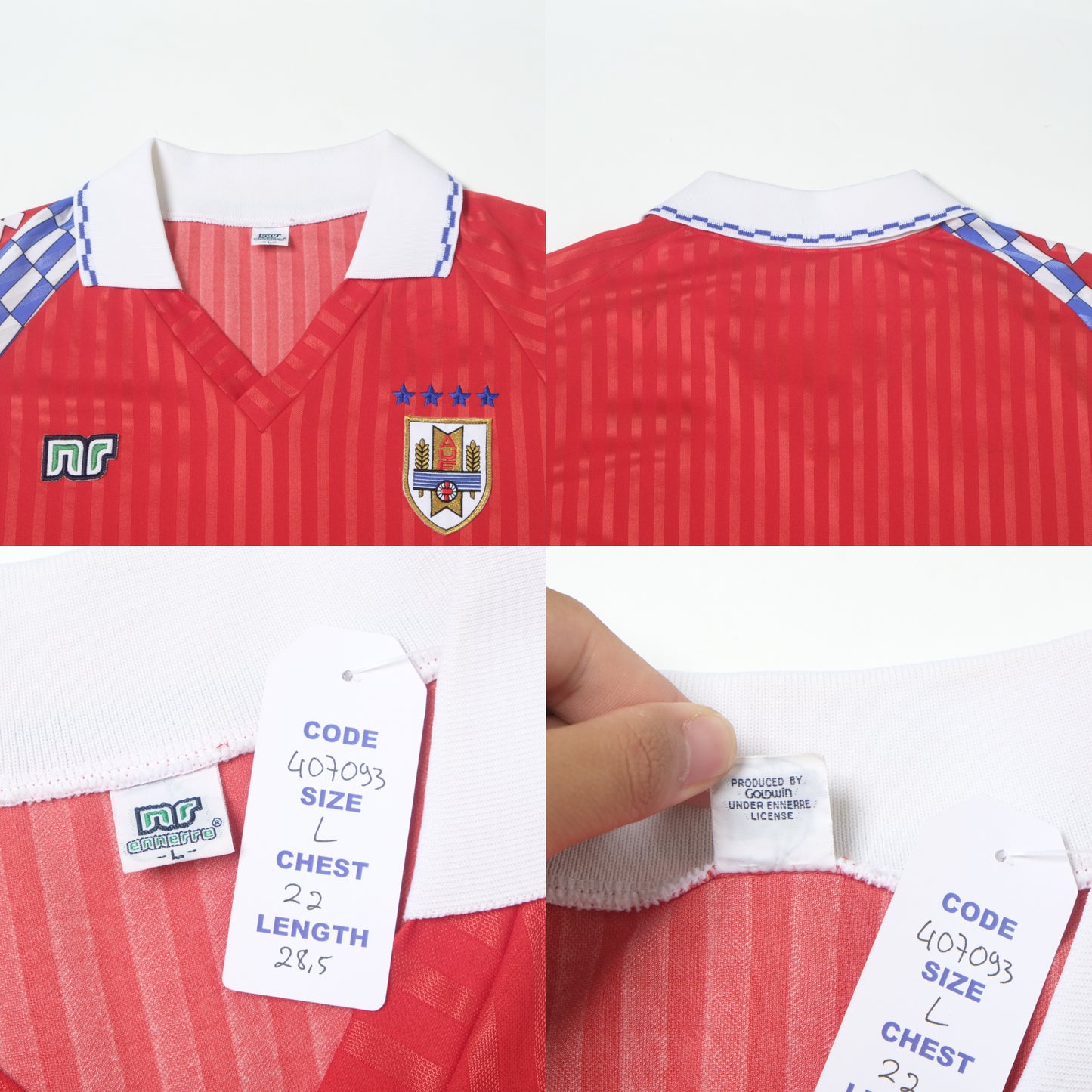 1992/93 Uruguay Away Shirt Ennerre (L)