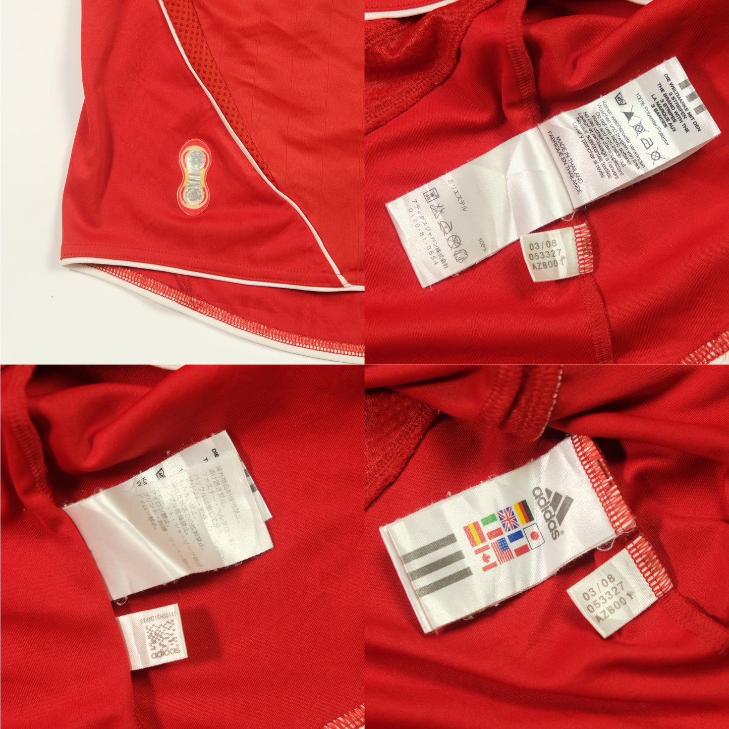 2006/2007 Liverpool Home Shirt Torres Adidas