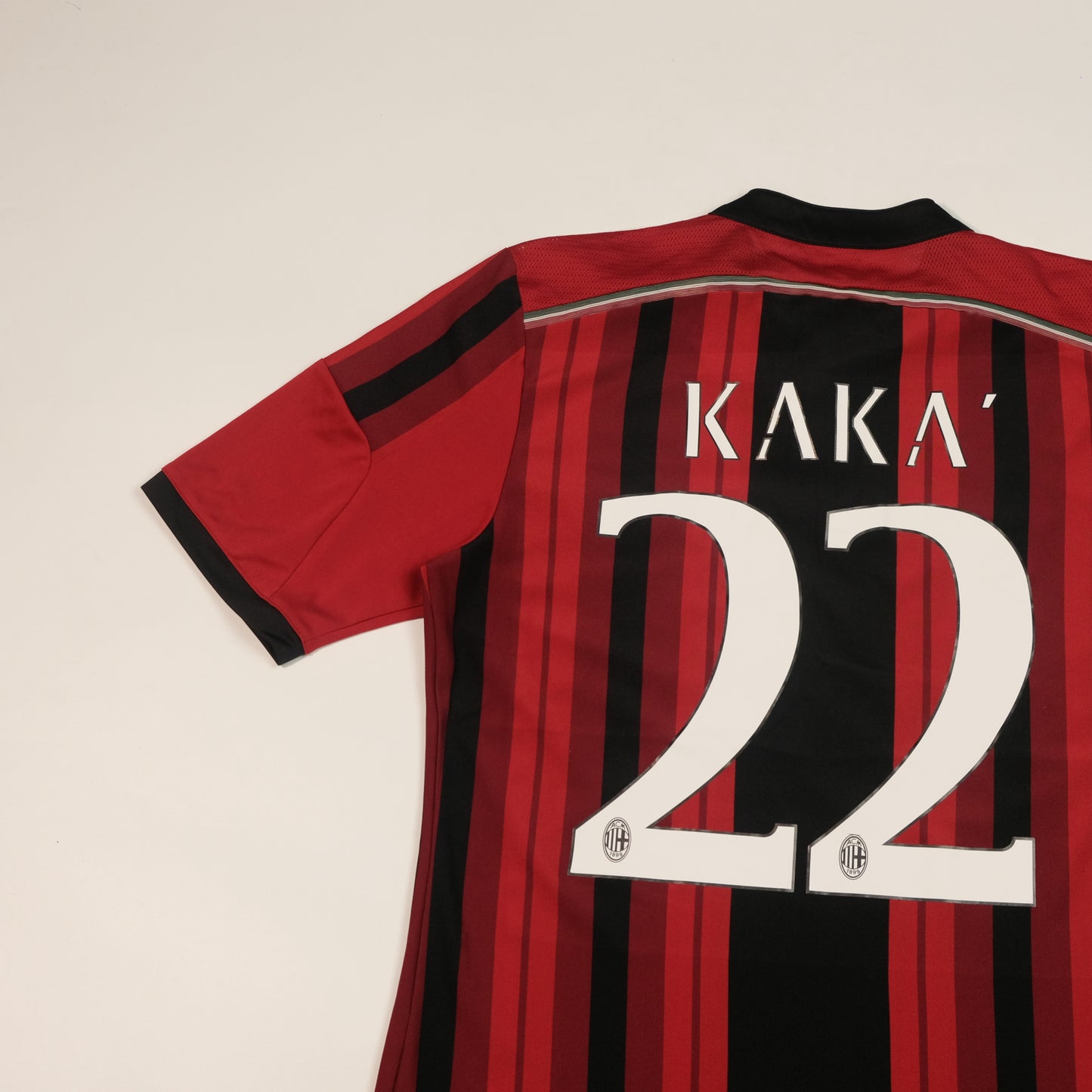 2014/15 AC Milan Home Shirt Adidas Kaka (M)