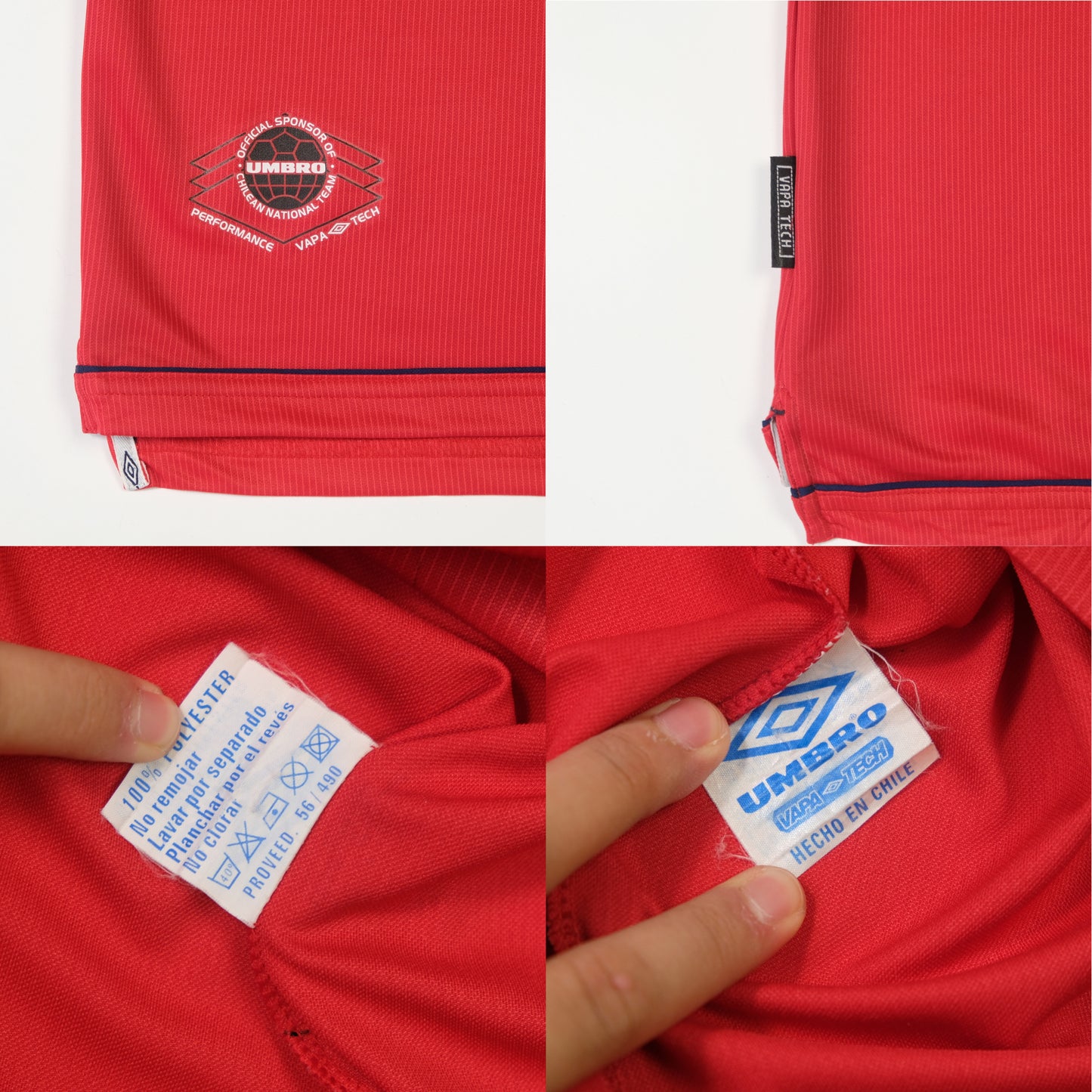 2000/01 Chile Home Shirt Umbro