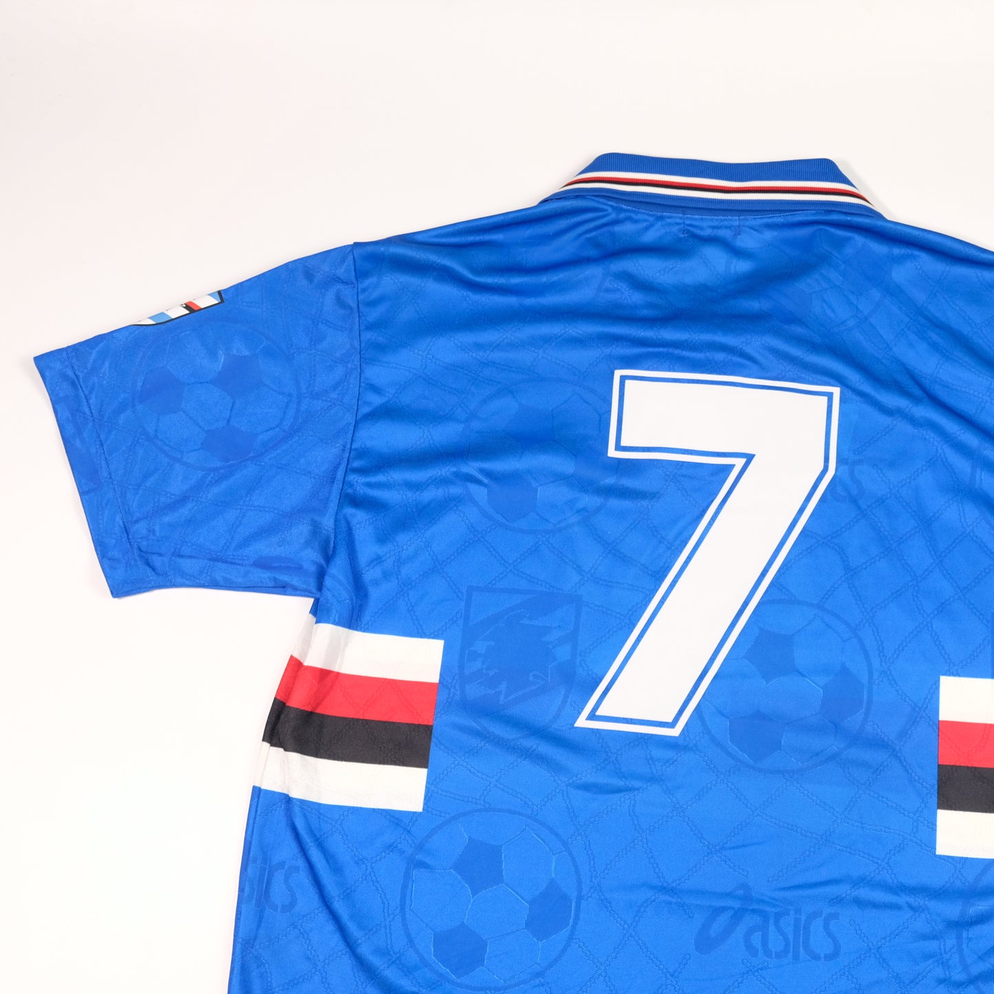 Sampdoria Original Asics 1995/1996 Home Vintage Football Shirt Large