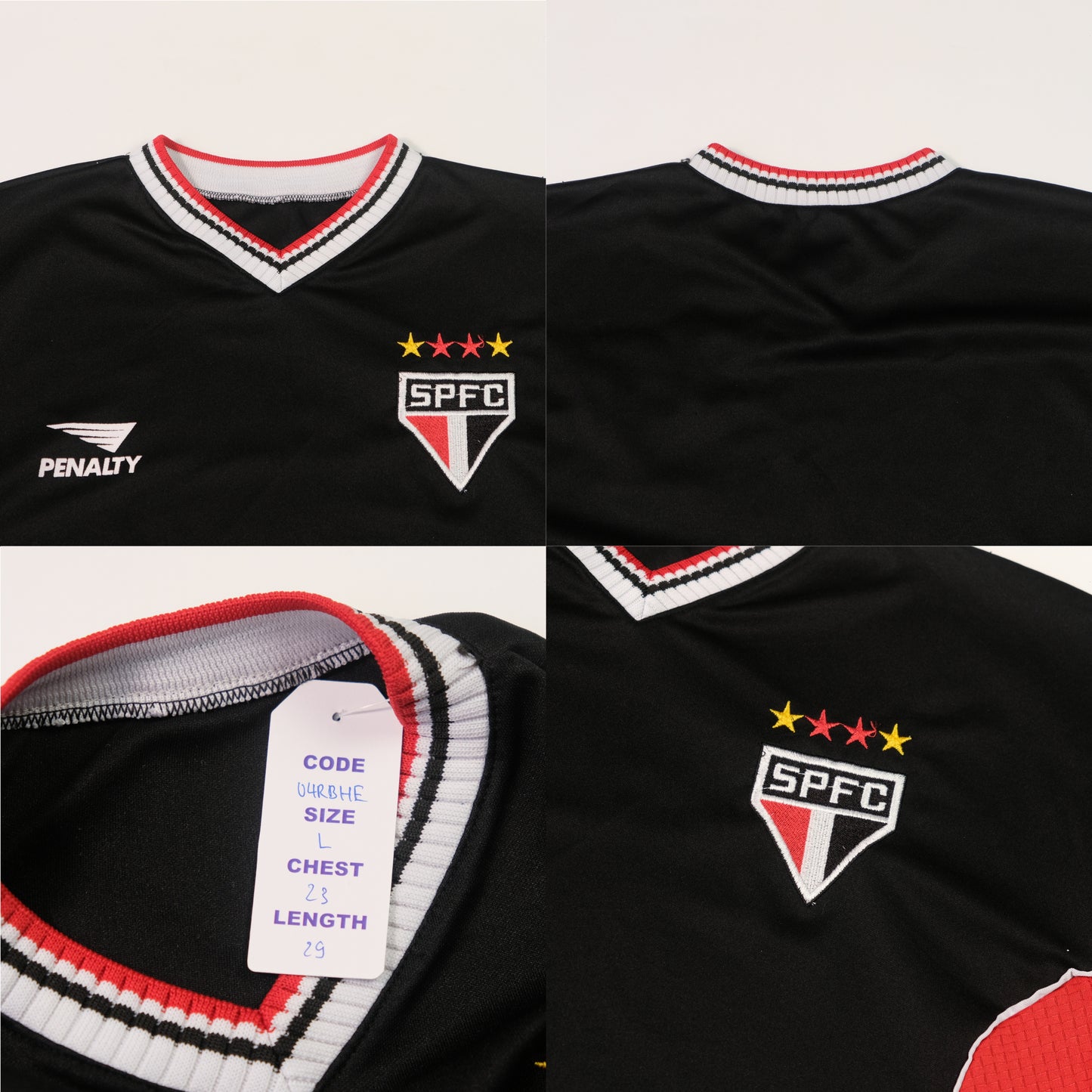 2000/01 Sao Paulo Training Shirt Penalty (L)