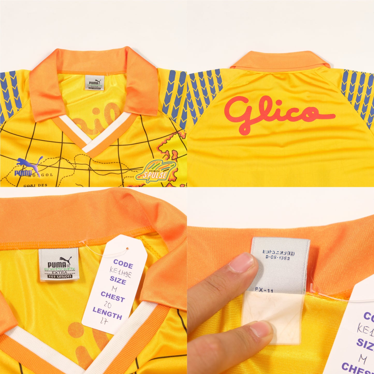 1992/93 Shimizu S-Pulse Home Shirt Puma J-League (M)