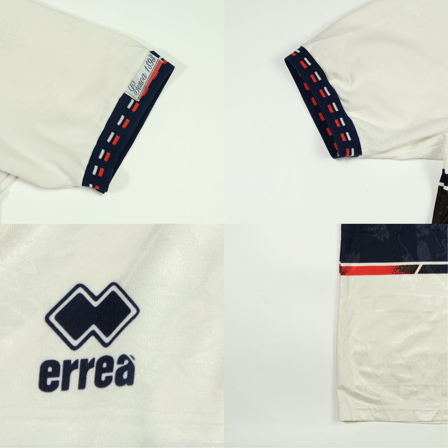 Genoa Errea Italy Original 1994/1995 Away Vintage Football Shirt Large