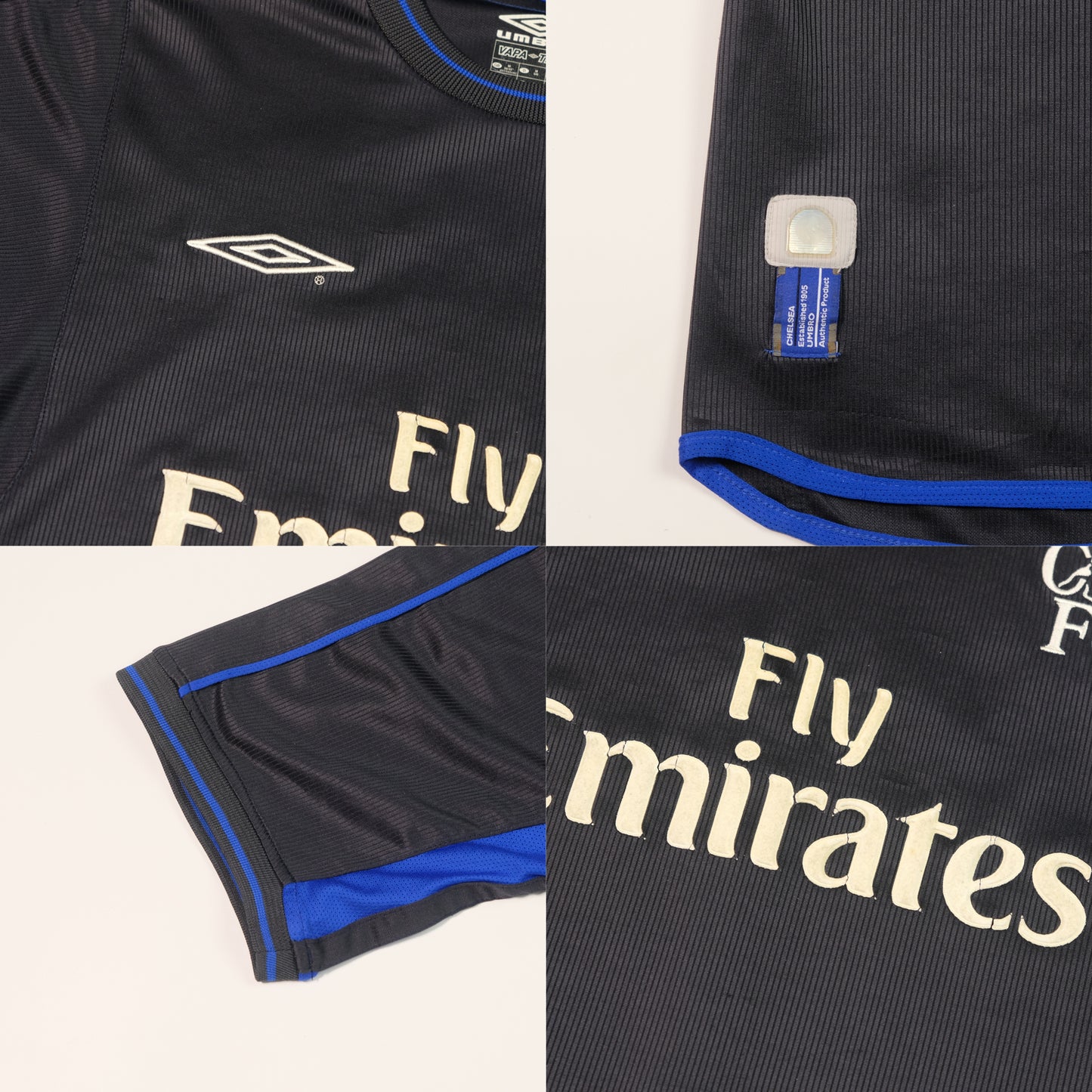 2002/03 Chelsea Away Shirt Umbro De Goey (M)