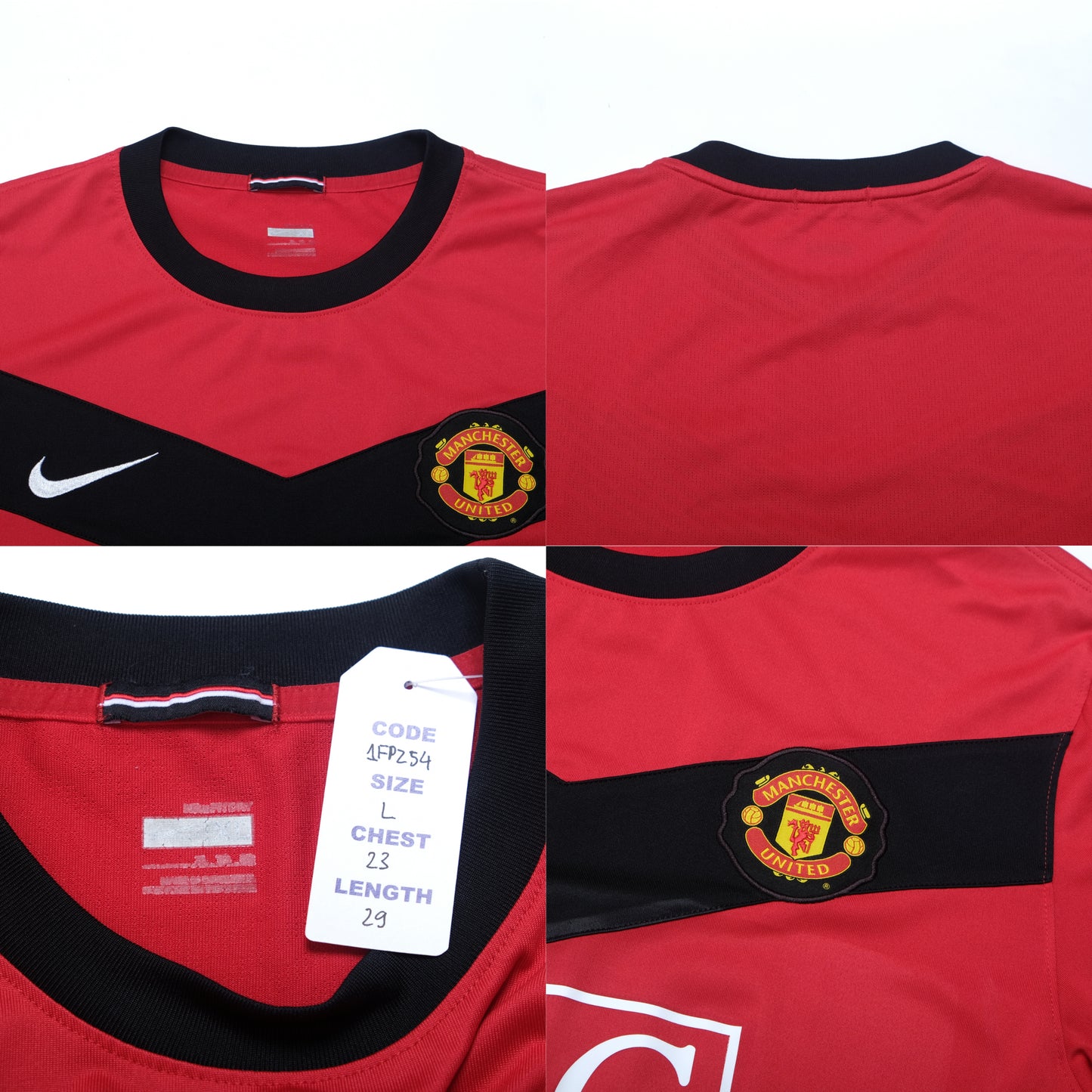2009/10 Manchester United Home Shirt Nike (L)