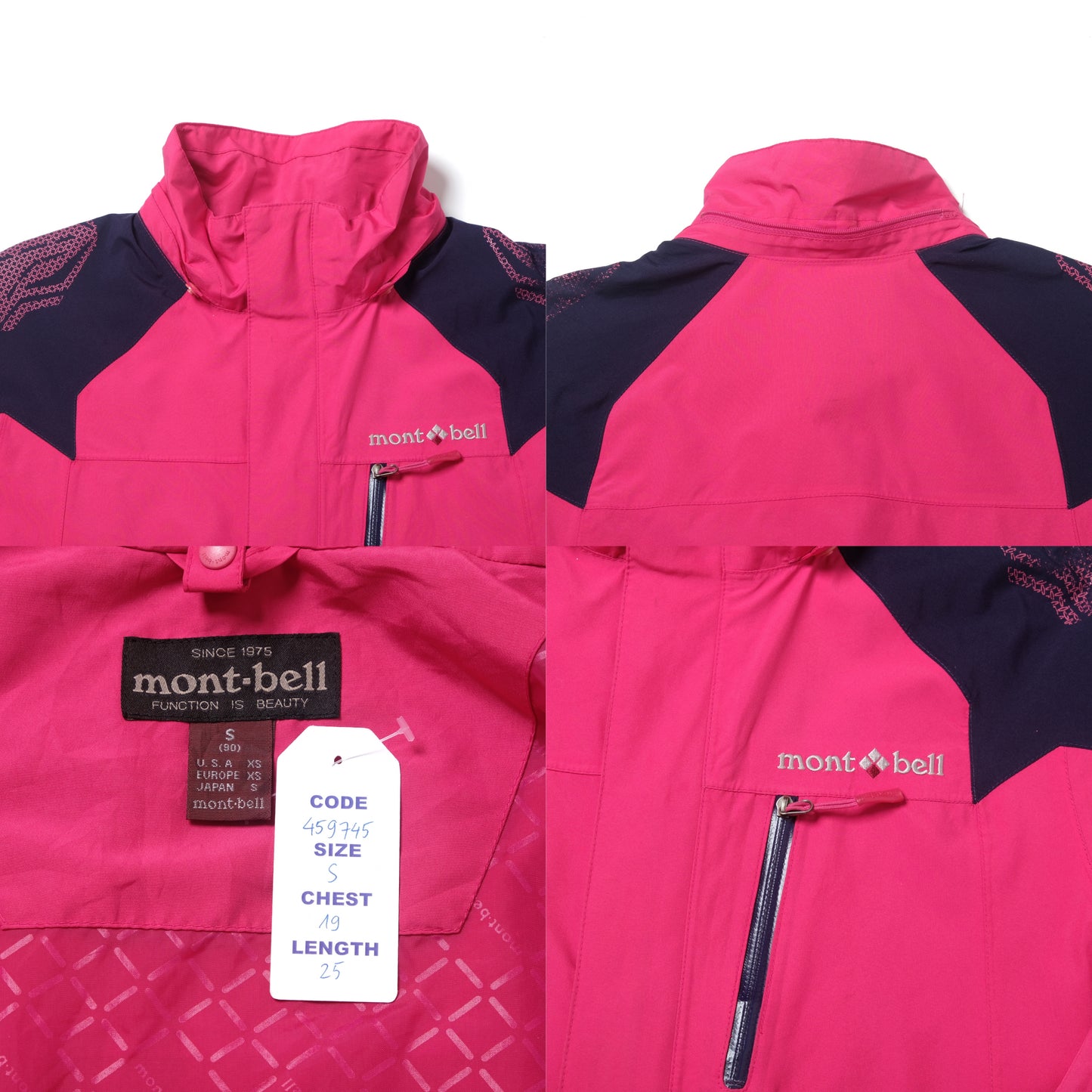 Montbell Gore-Tex Windbreaker Jacket (S)