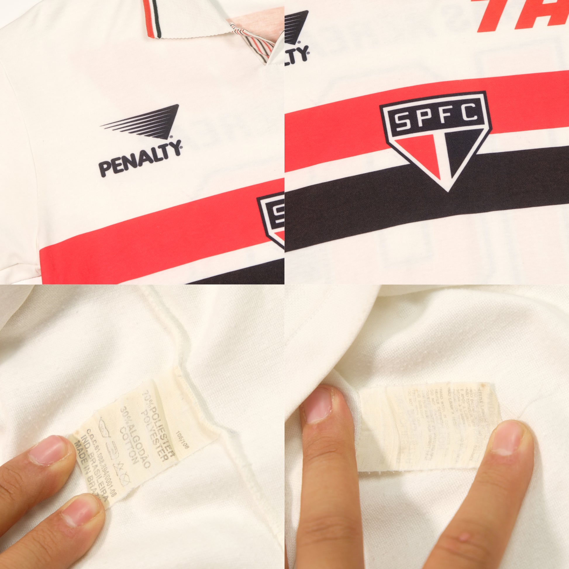 1992 Sao Paulo Home Shirt Penalty (S)