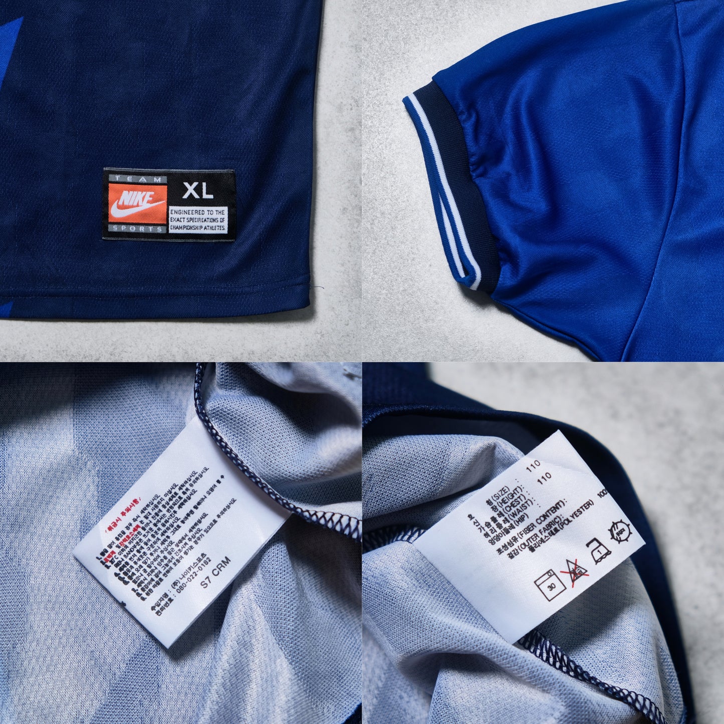 1990s Nike Thunder Template Football Shirt (XL)