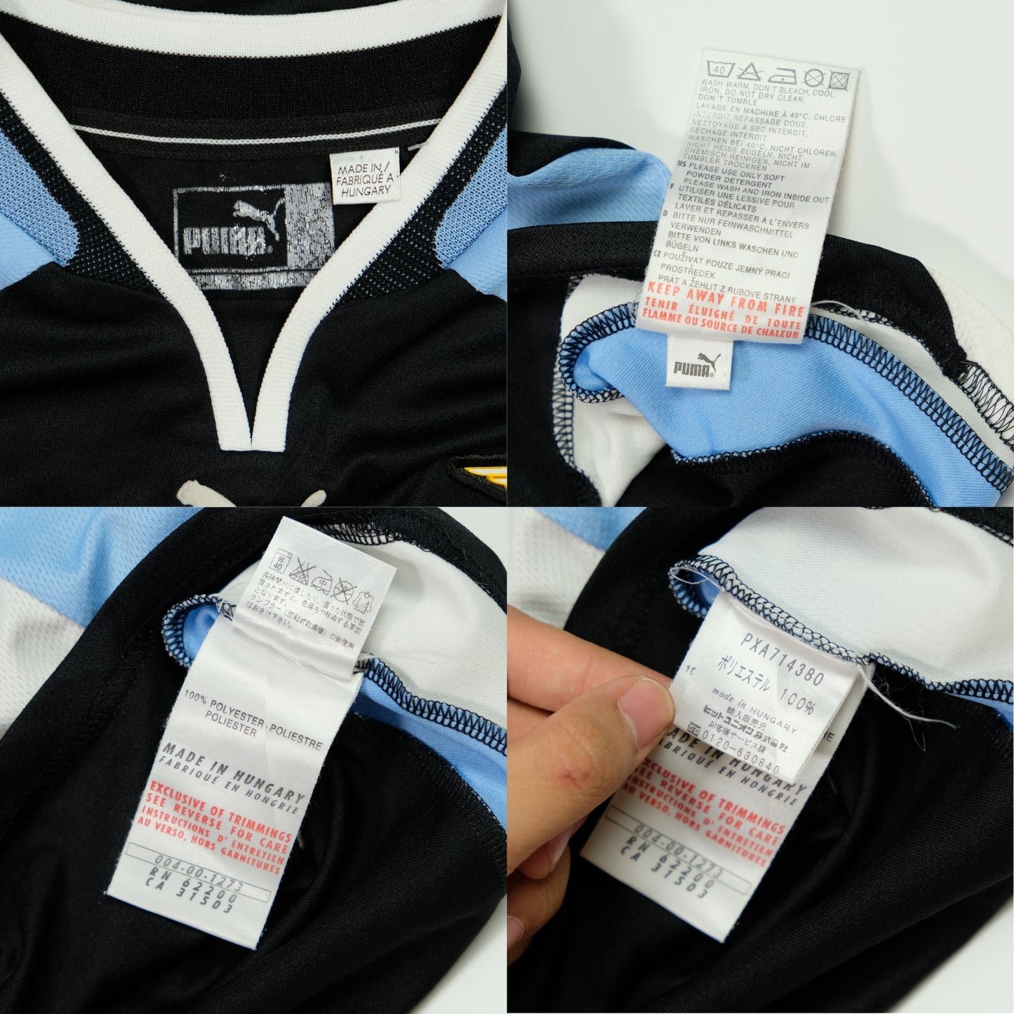Lazio Italy Original 1999/2000 Away Football Shirt Large