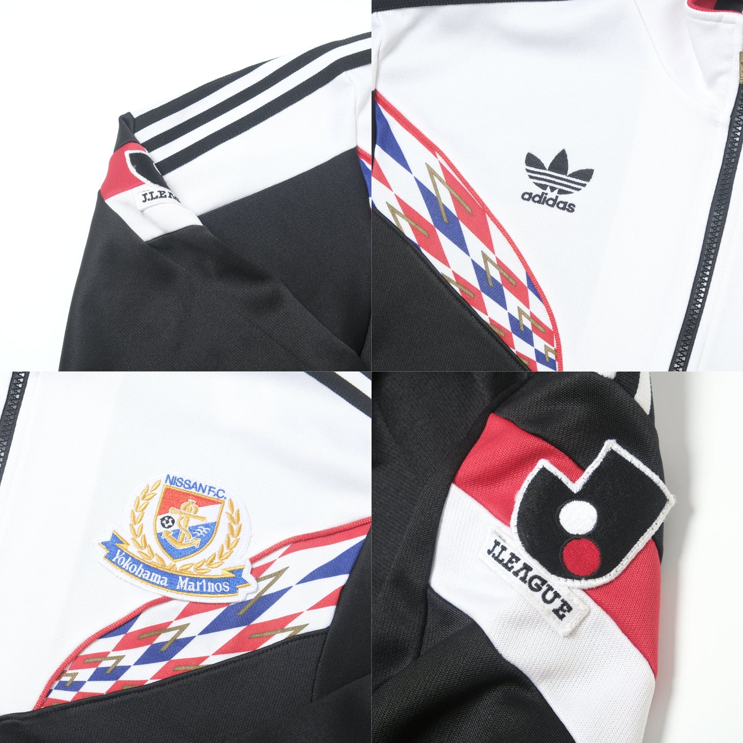 1990s Yokohama Marinos Track Jacket J-League Adidas (M)