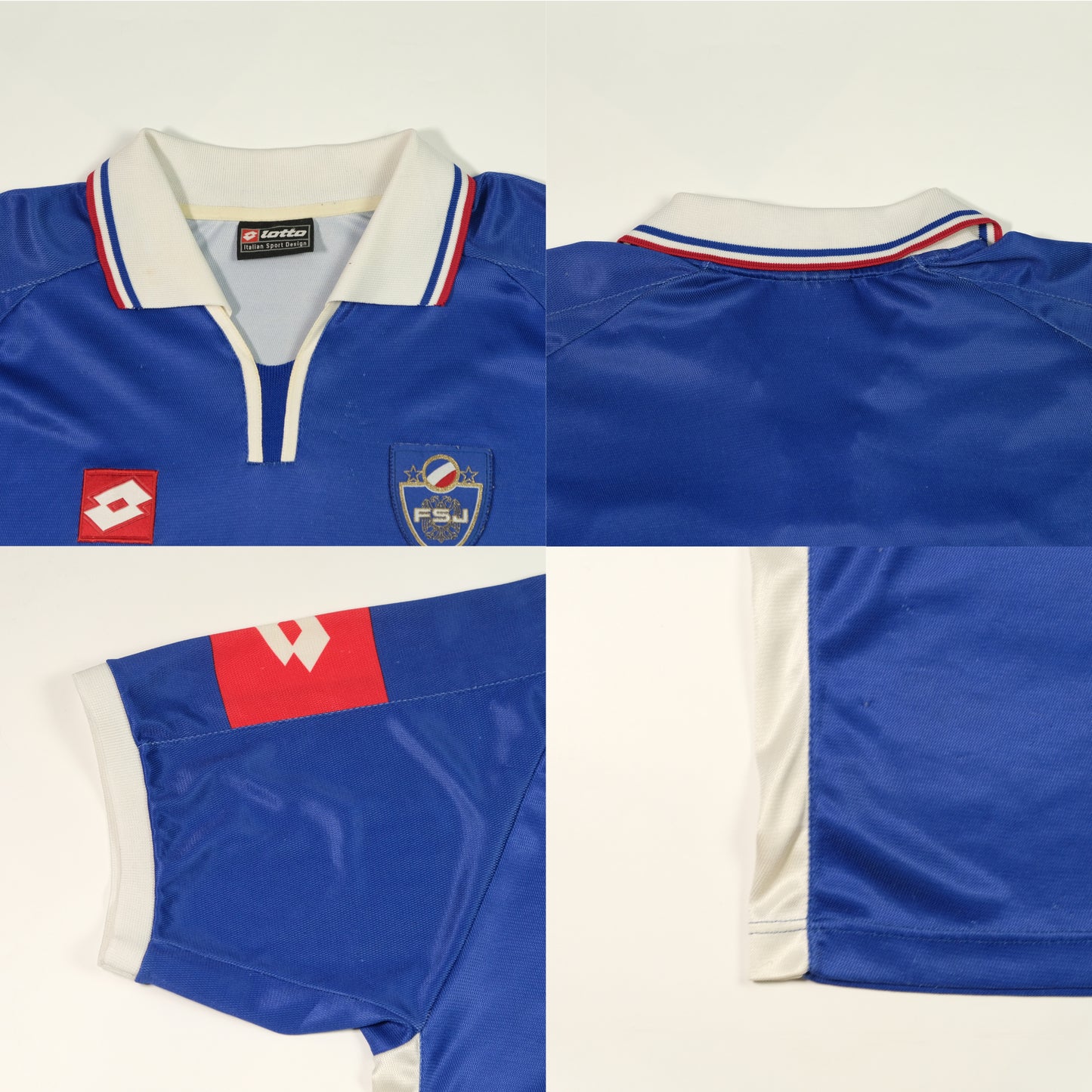 Yugoslavia Home Football Shirt 2002/2003 Lotto Large