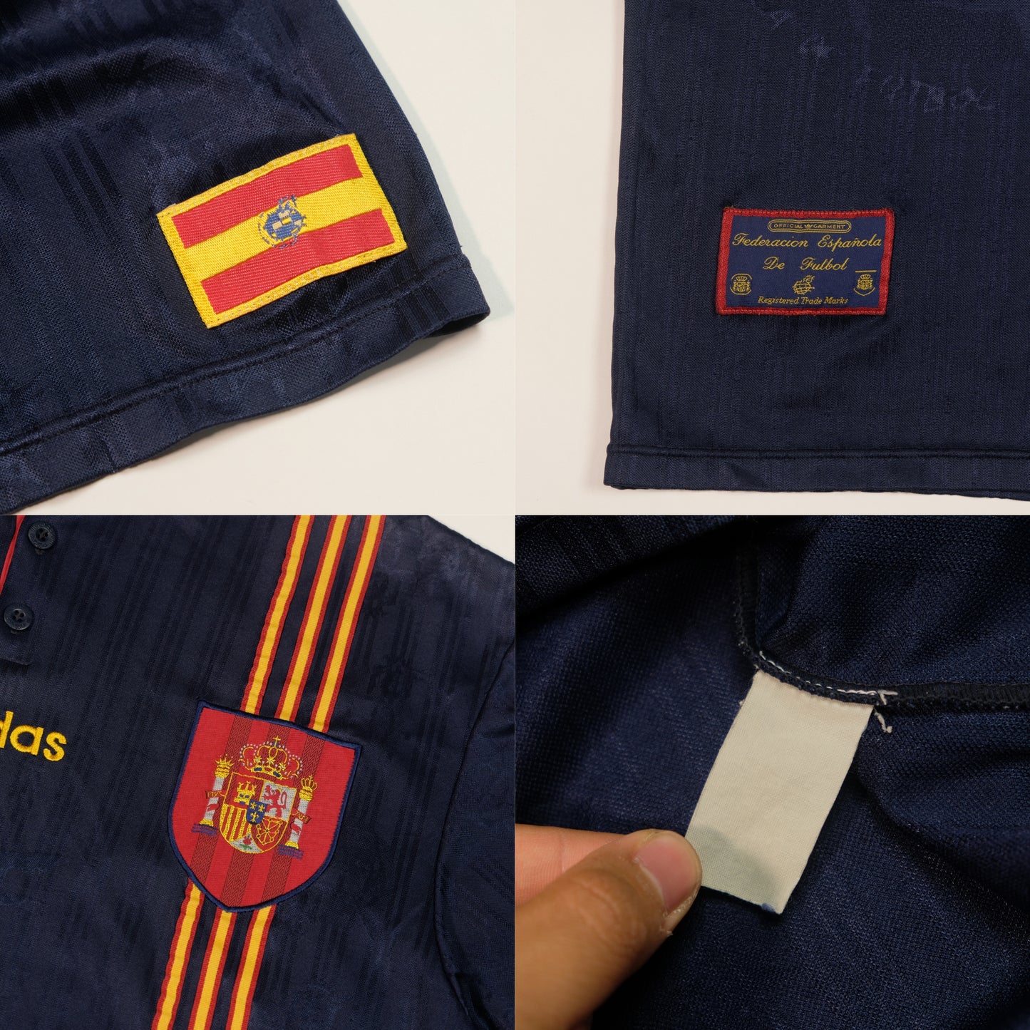 1996/98 Spain Away Shirt Adidas (L)