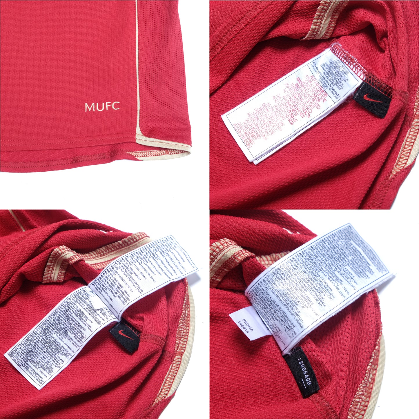 2006/07 Manchester United Home Shirt Nike (M)