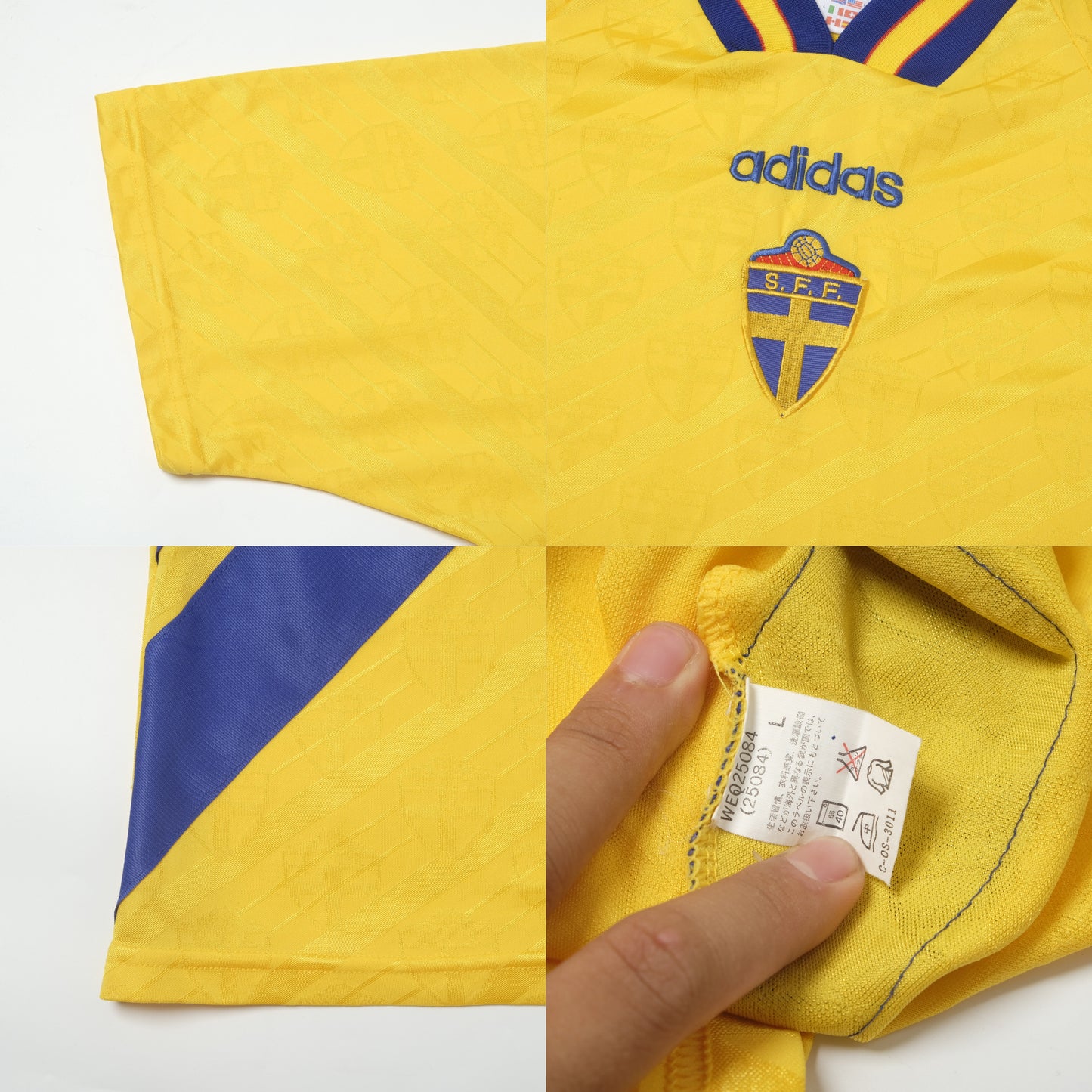 1994/96 Sweden Home Shirt Adidas (L)