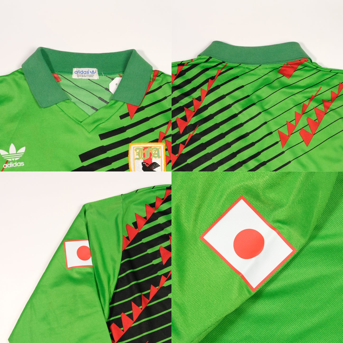 Japan Original Adidas 1993/1994 Goalkeeper Vintage Football Shirt Large