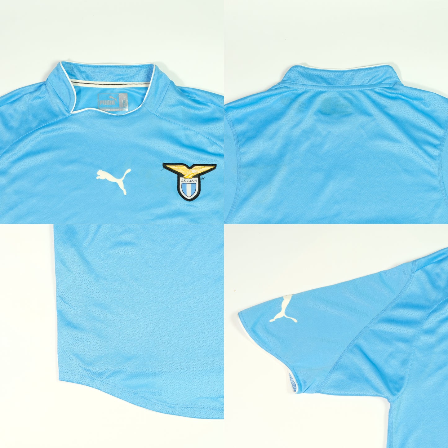 Lazio Italy Original 2002/2003 Lazio Home Football Shirt Medium