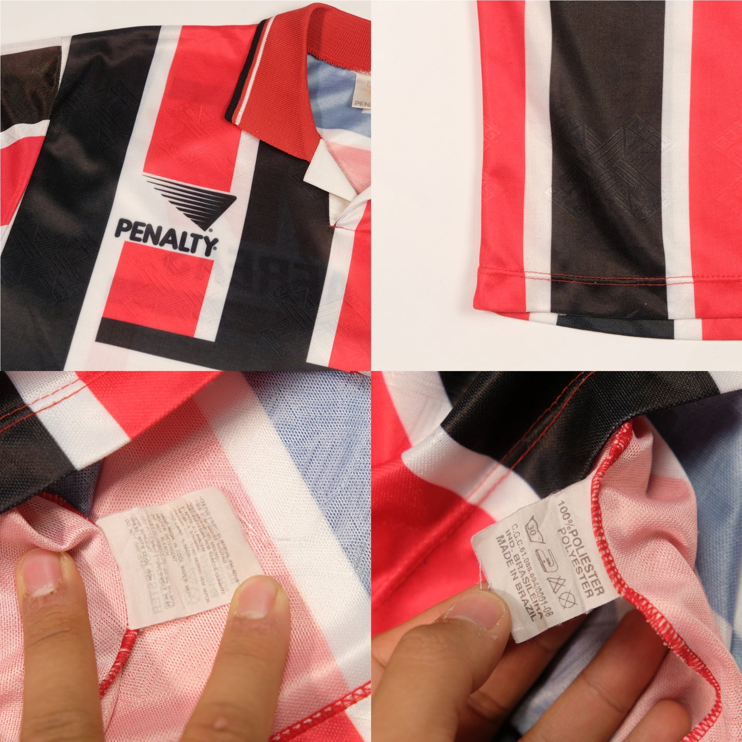 1993/94 Sao Paulo Away Shirt Penalty (L)