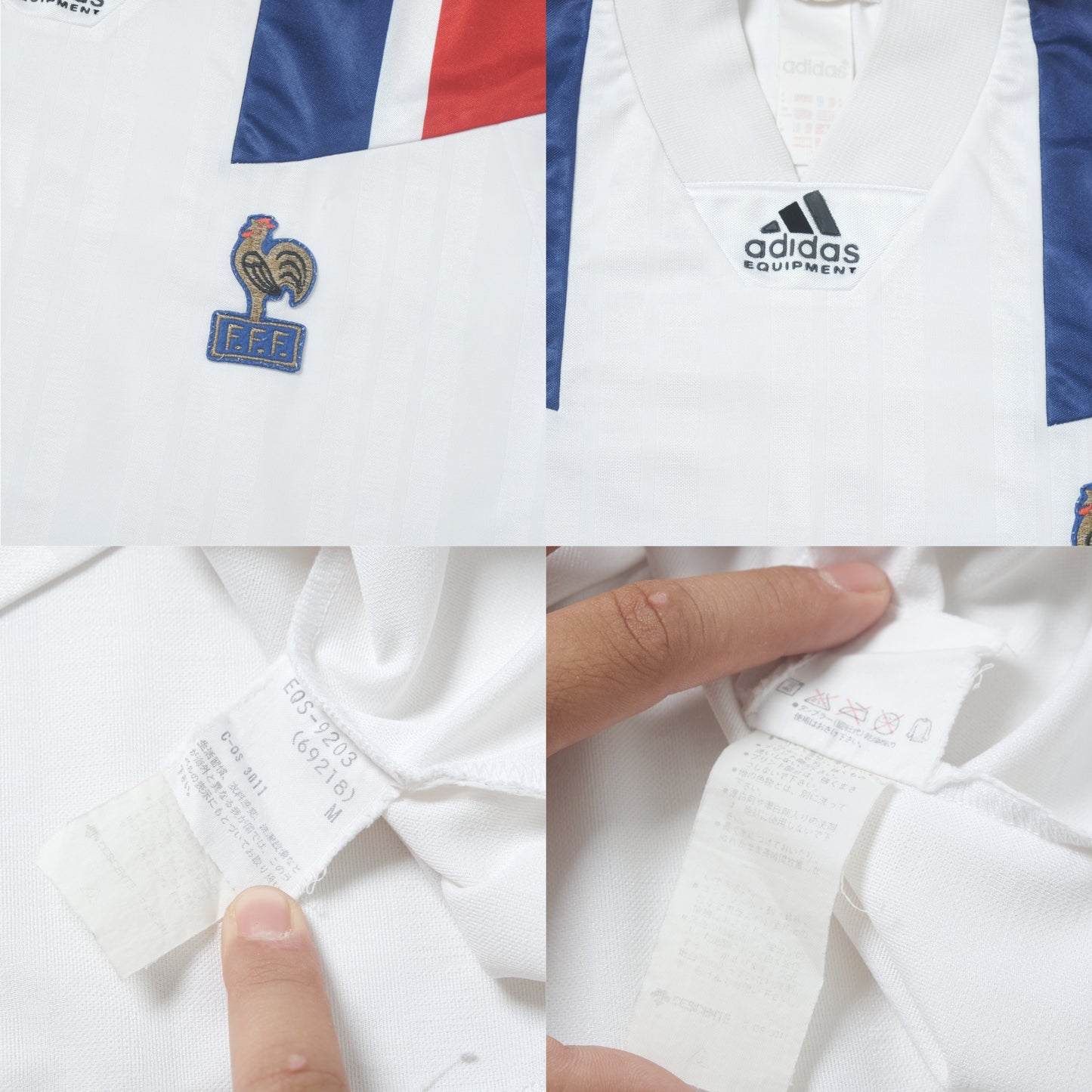 1992/94 France Away Shirt Adidas (L)